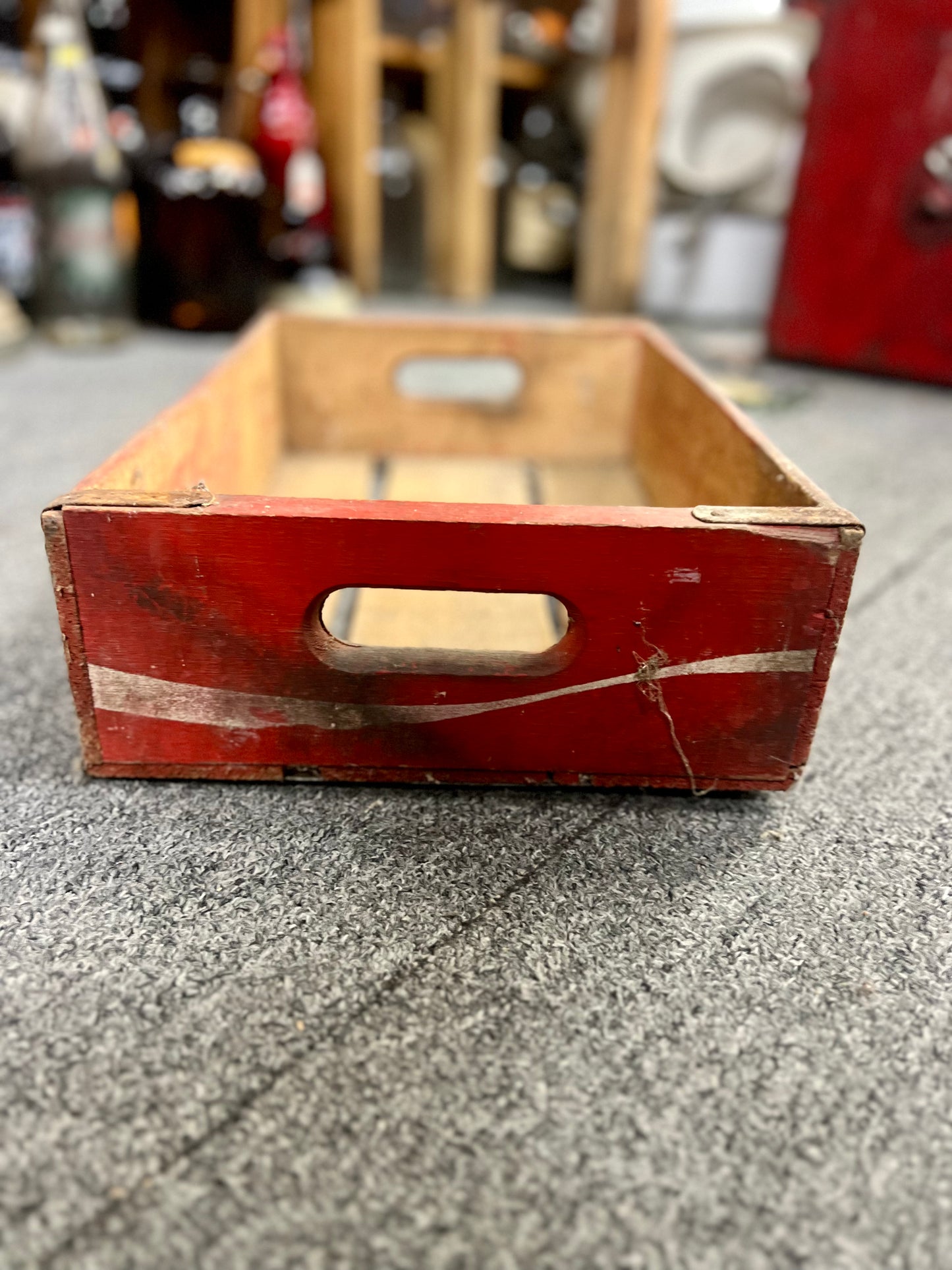 Red Coca Cola Crate 1976