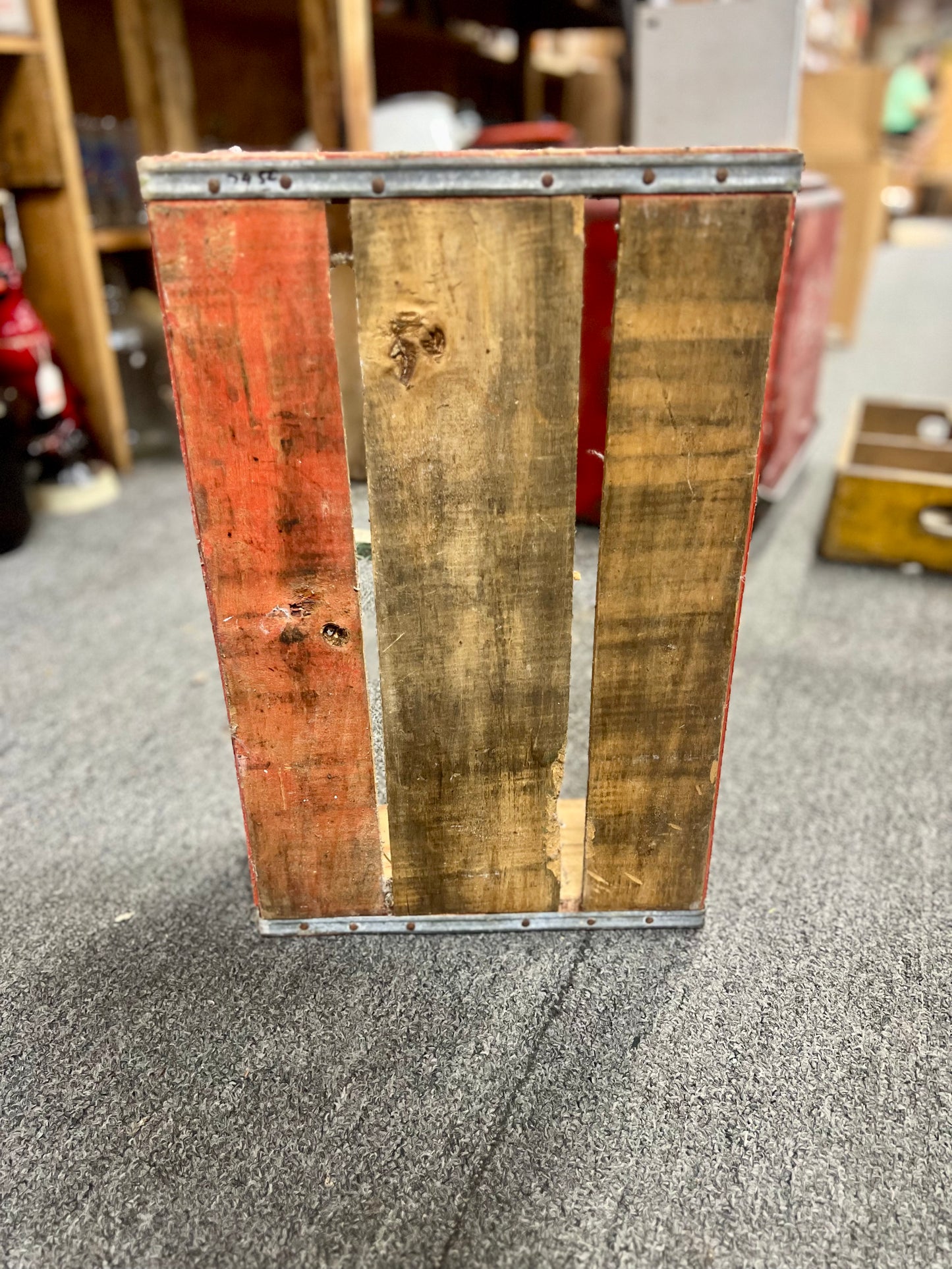 Red Coca Cola Crate 1976