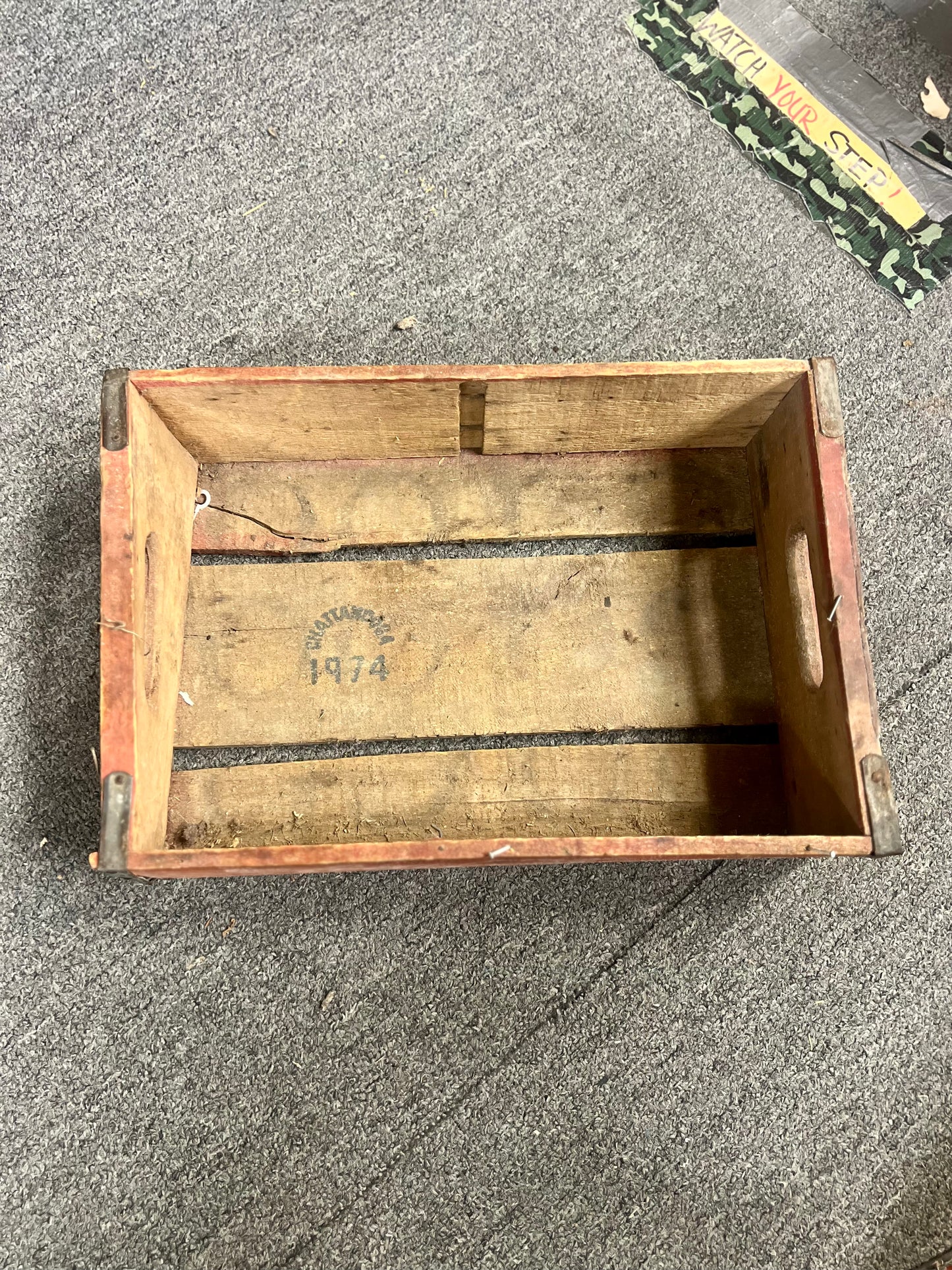 Red Coca Cola Crate