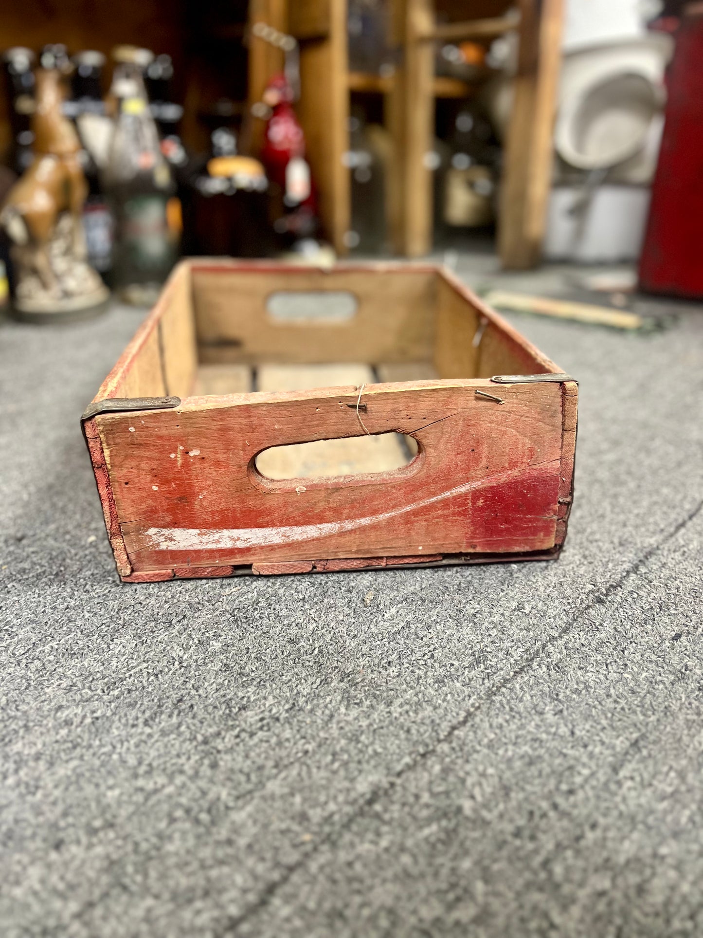 Red Coca Cola Crate