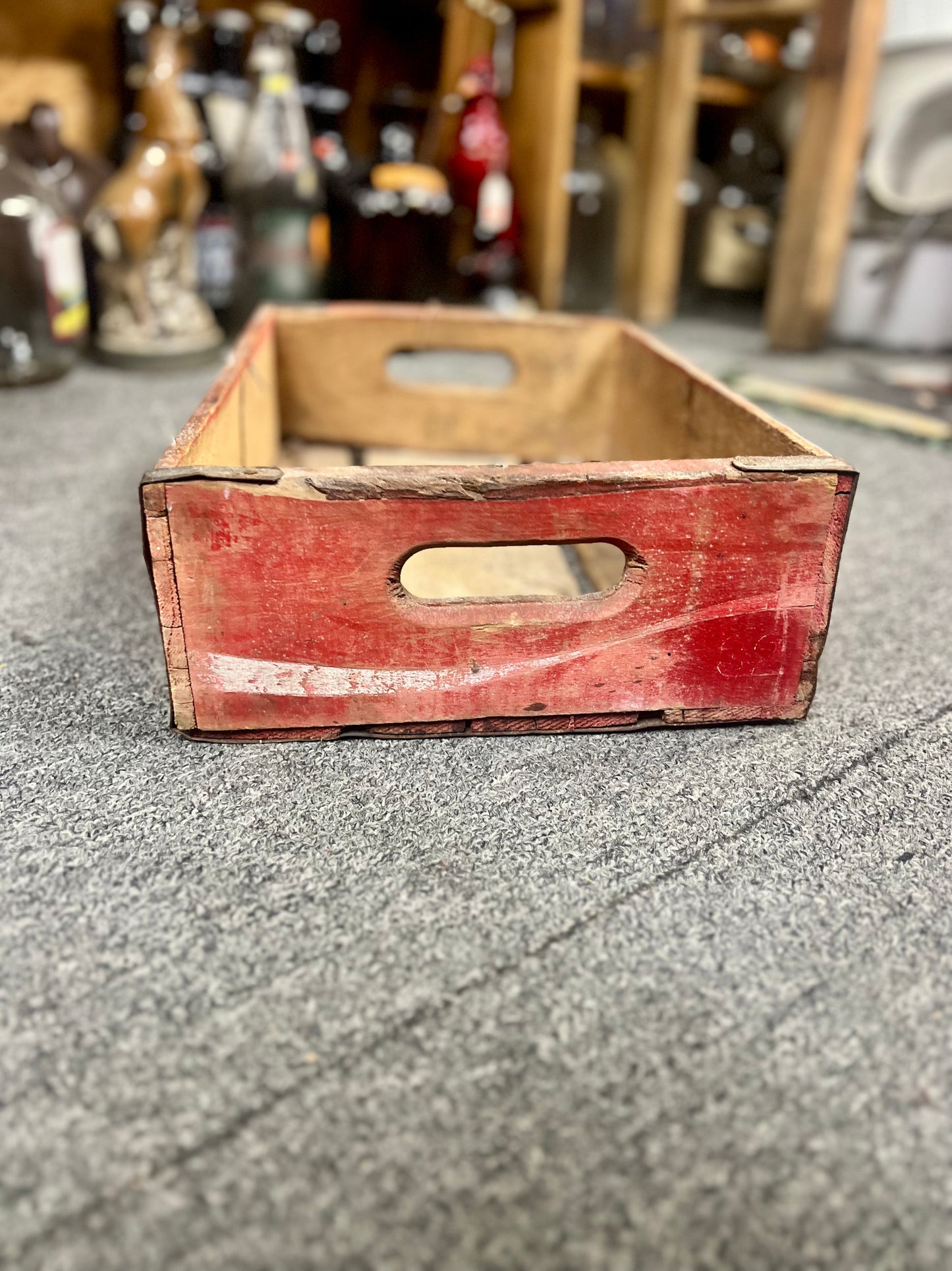 Red Coca Cola Crate