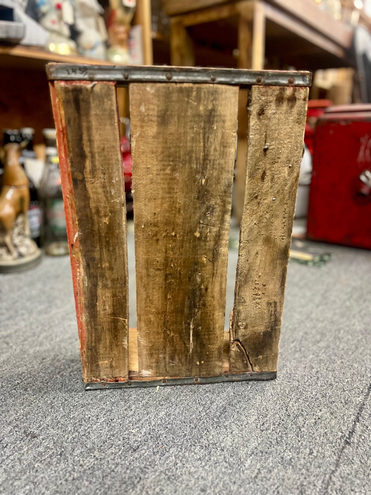 Red Coca Cola Crate