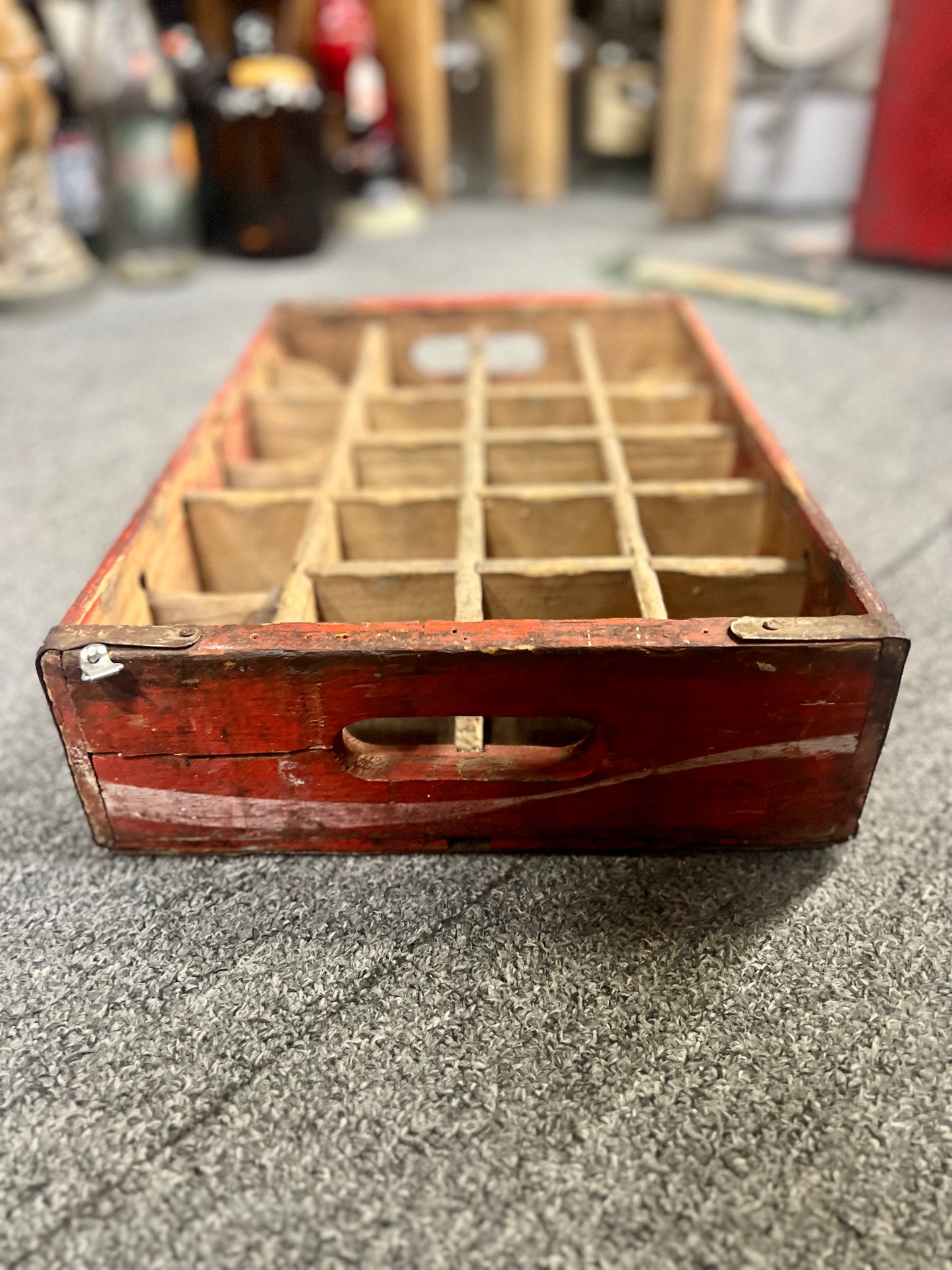 Red Coca Cola Crate 1974