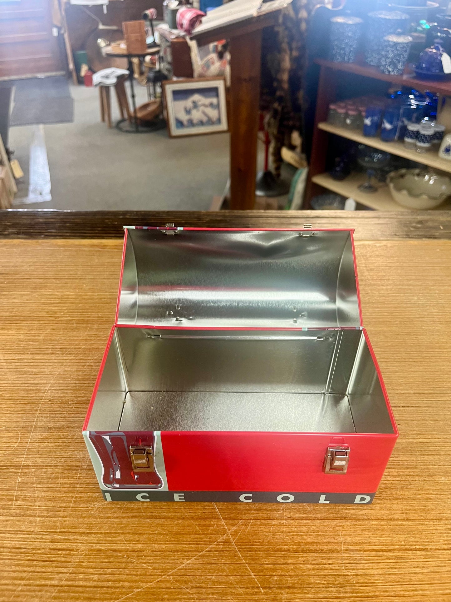 Vintage Coca-Cola Tin Lunch Box