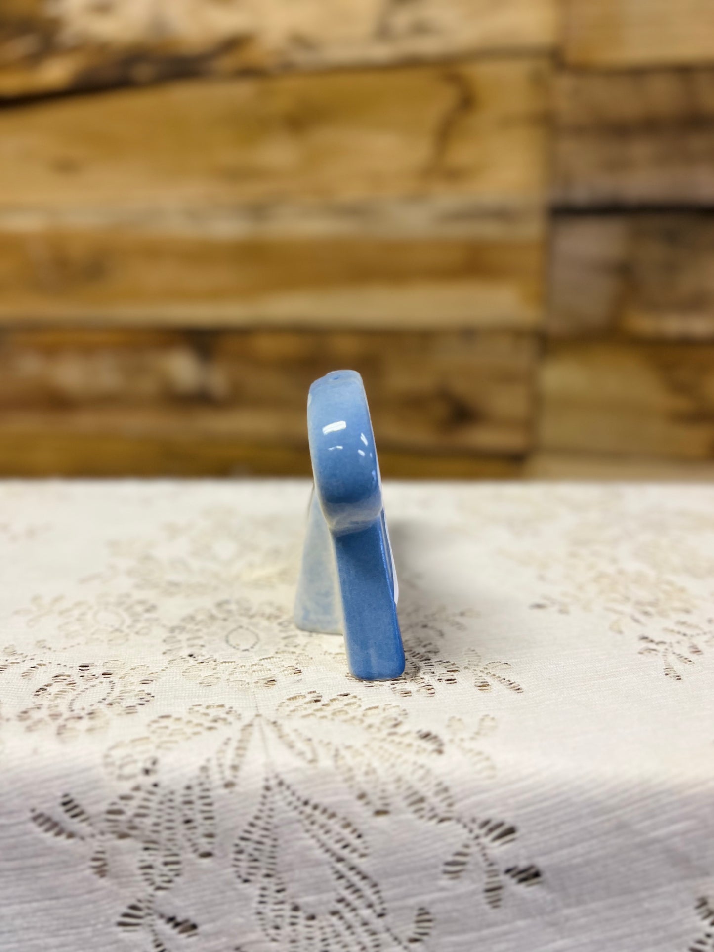 Roseville Pottery Sign - Blue