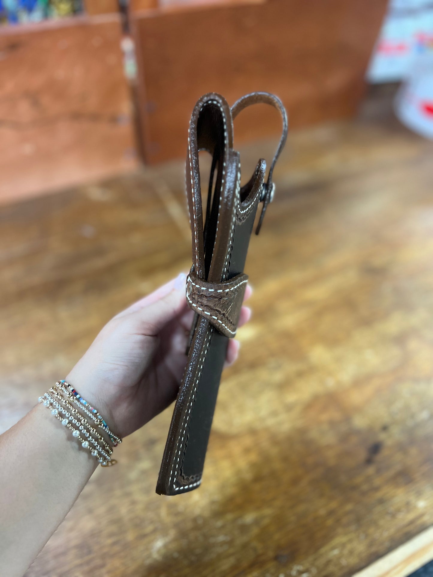 Genuine Leather Holster for 22 Cal. Revolvers 9" - Local Amish Made