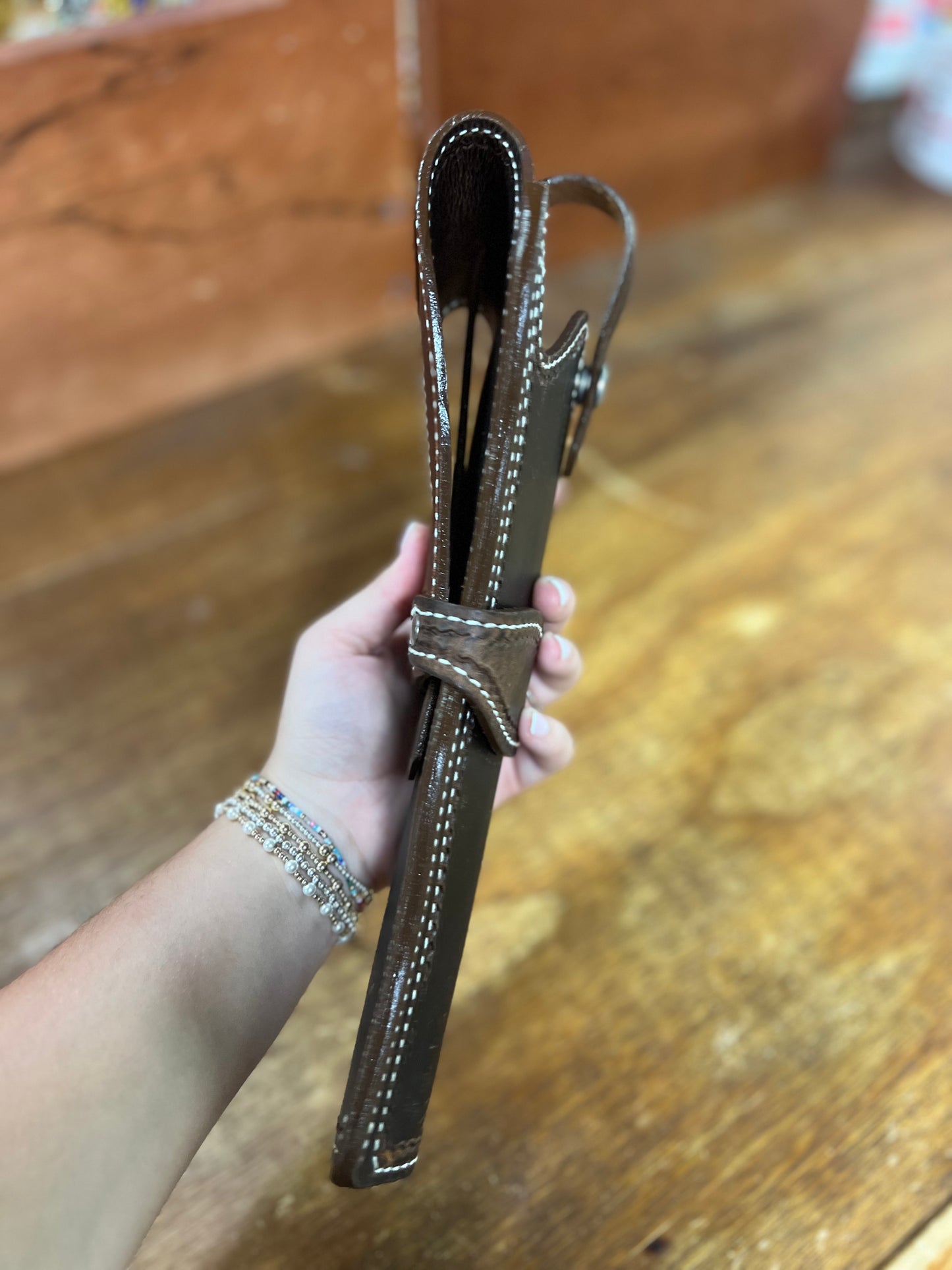 Genuine Leather Holster for Large Revolvers  10 3/4" - Local Amish Made