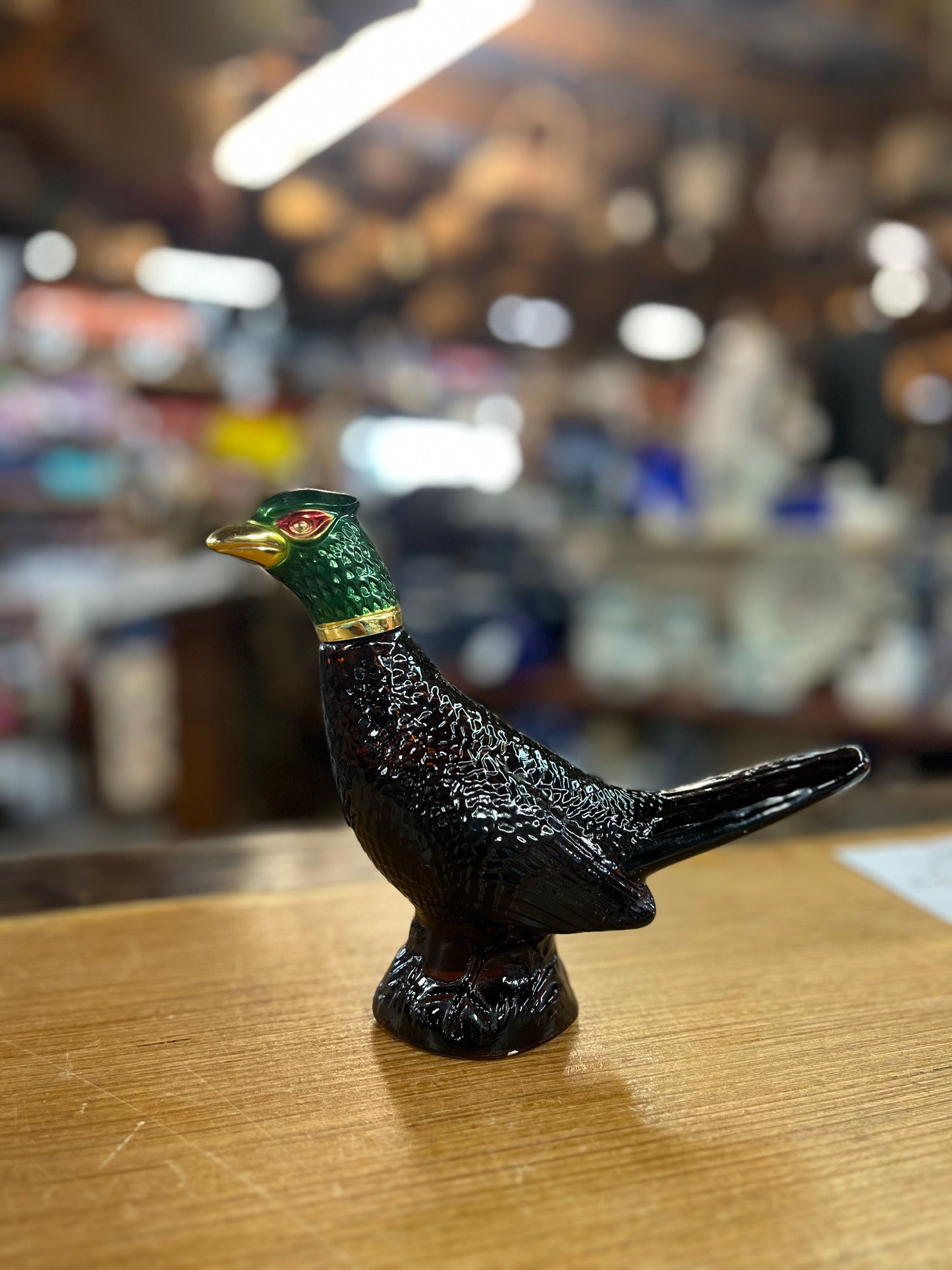 Vintage 1970s Avon Pheasant Decanter