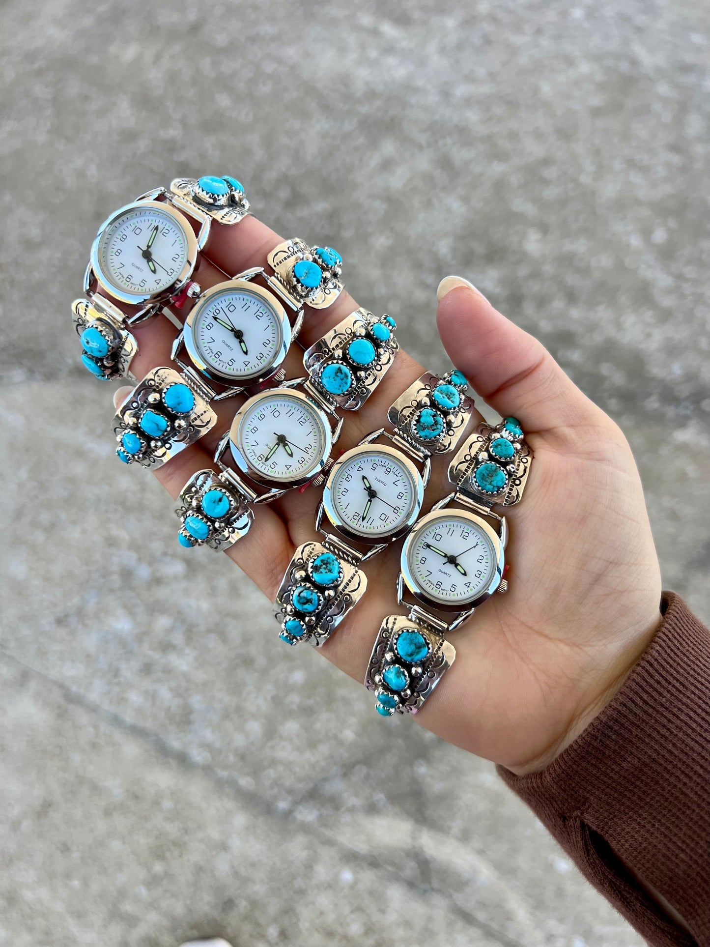 Ladies Sleeping Beauty Turquoise Watch