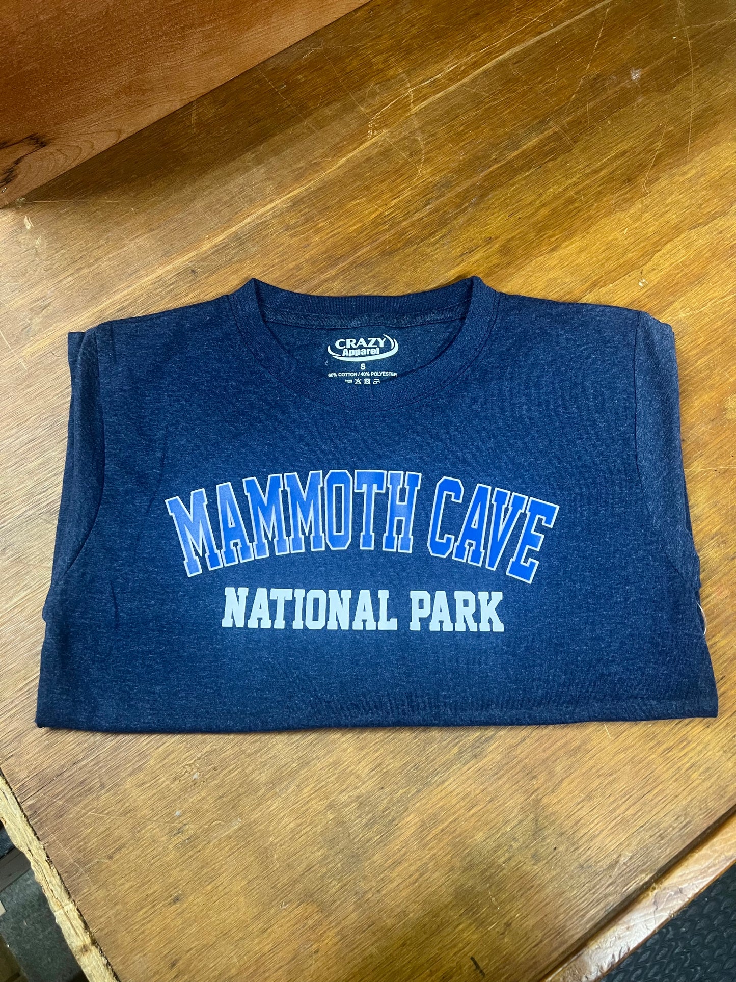 Youth Slate Blue Mammoth Cave National Park Tee
