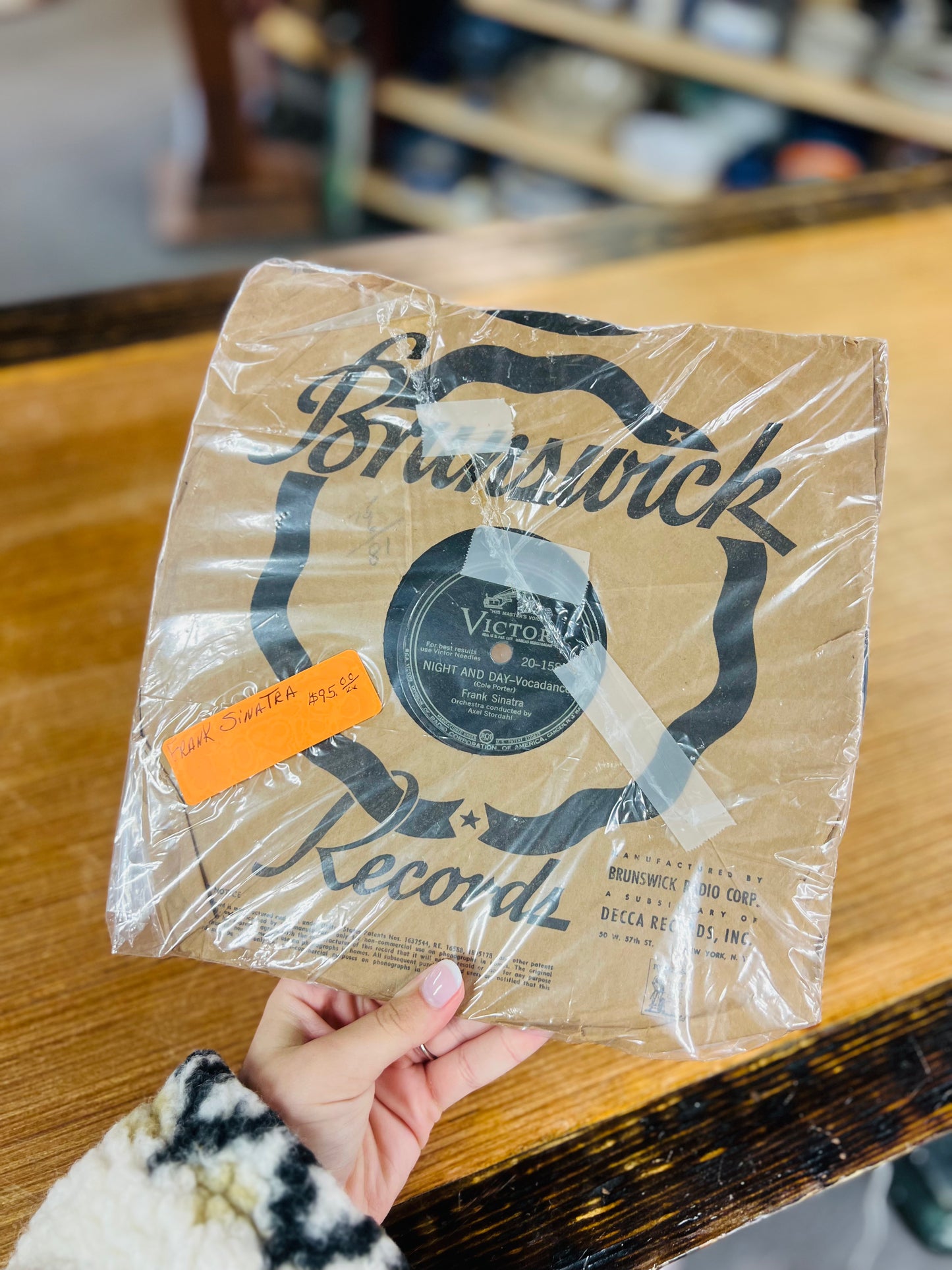 Frank Sinatra Victor Night And Day / The Lamplighter's Serenade 78 RPM