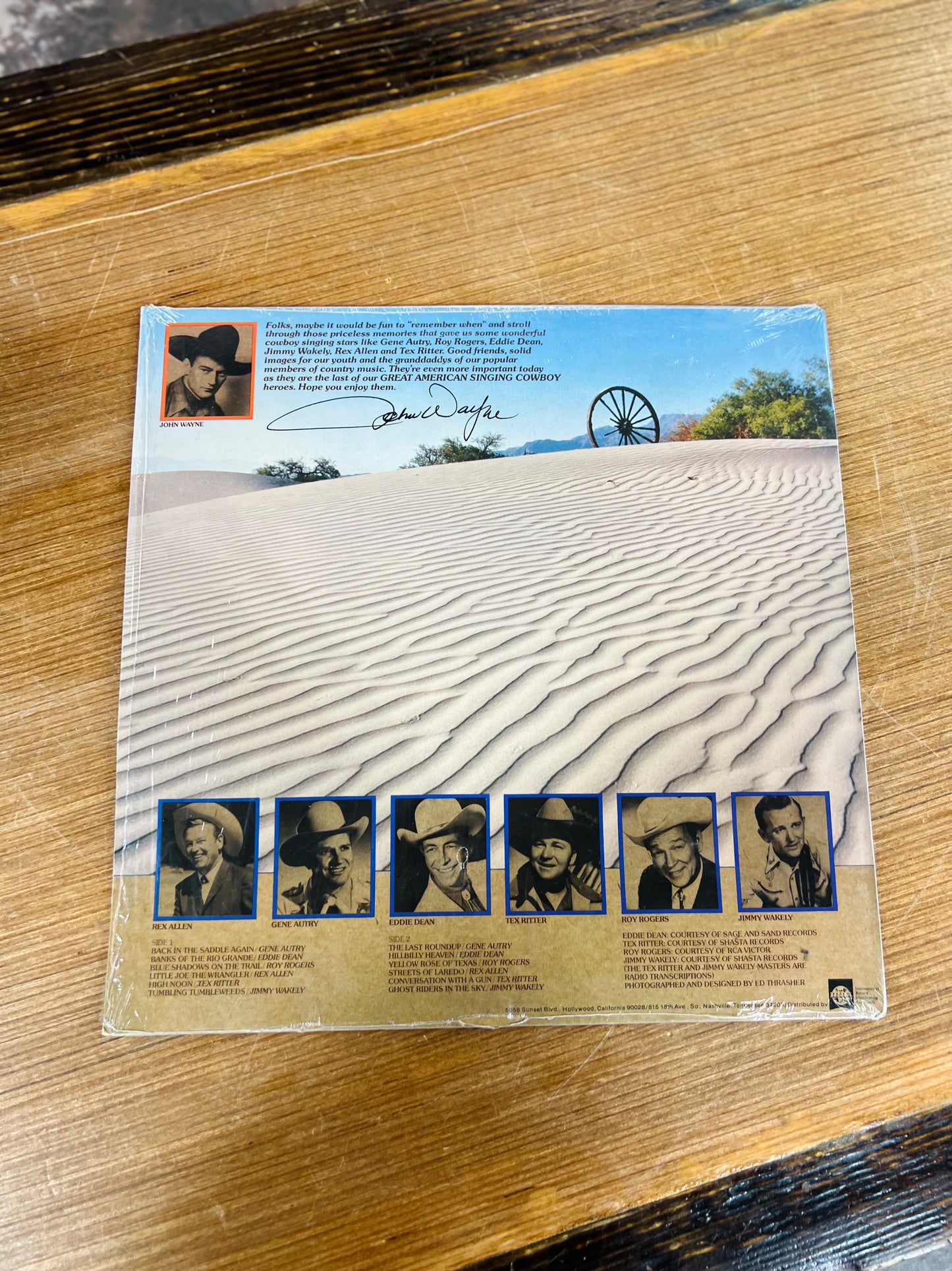 The Great American Singing Cowboys Record