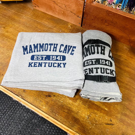 Mammoth Cave Kentucky Est. 1941 Blanket