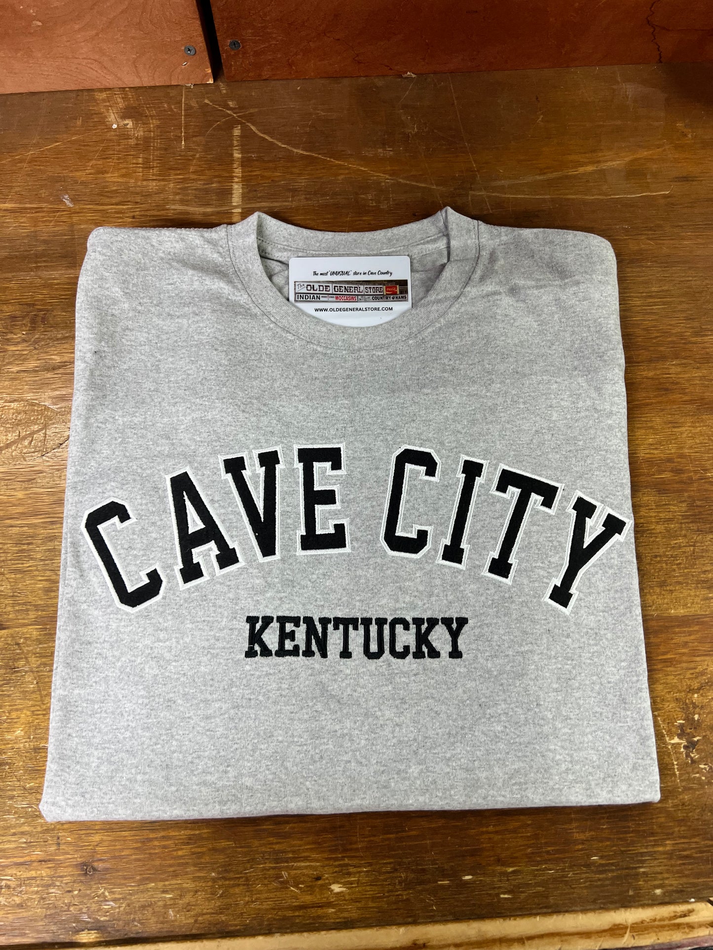 Cave City Kentucky Embroidered Tee