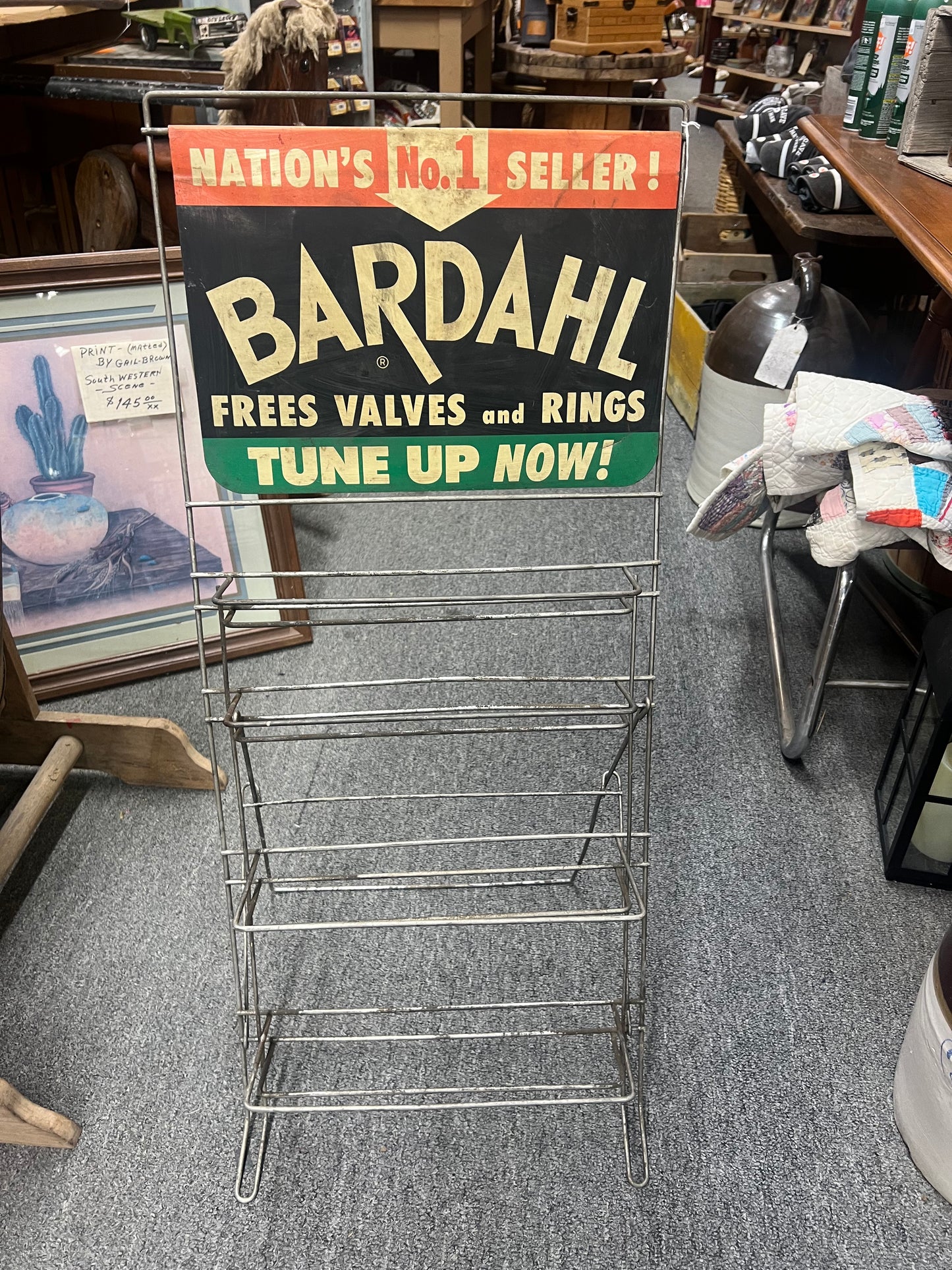 Bardahl Tune Up Now Display Rack