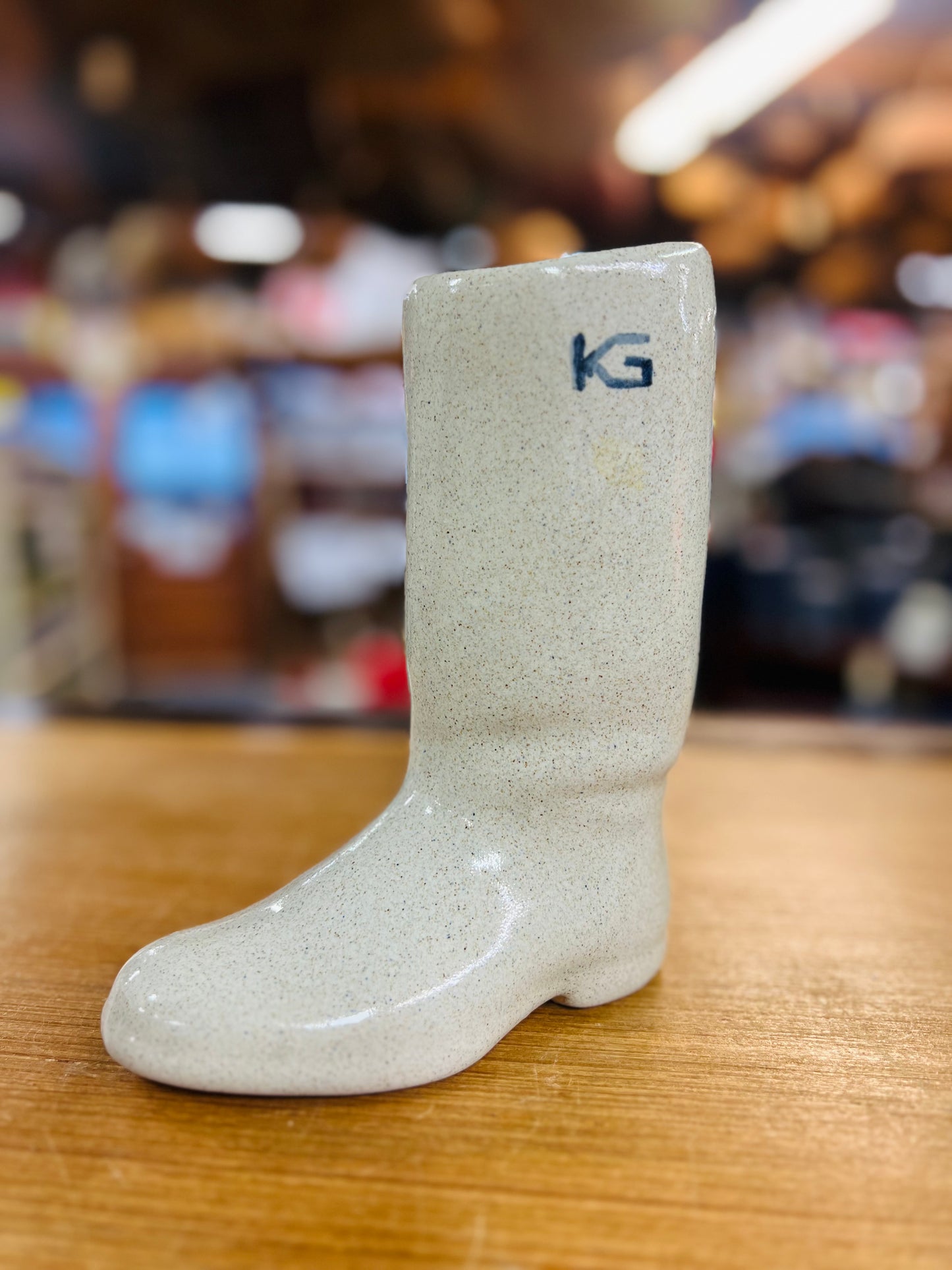 RARE Vintage Bybee Pottery Boot! - Flower Pot Handmade in Bybee, Kentucky