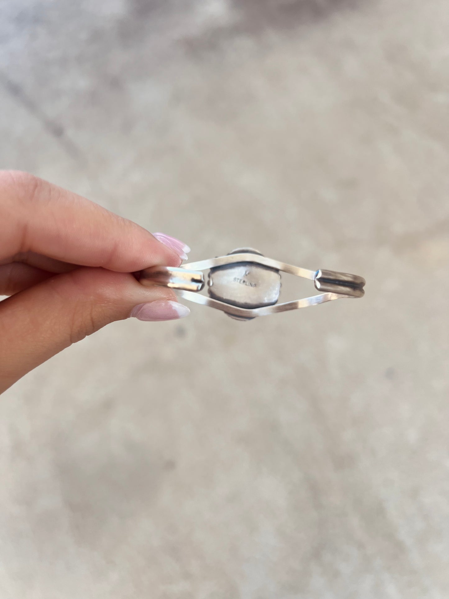 The Rayna Genuine Turquoise Sterling Silver Cuff Bracelet