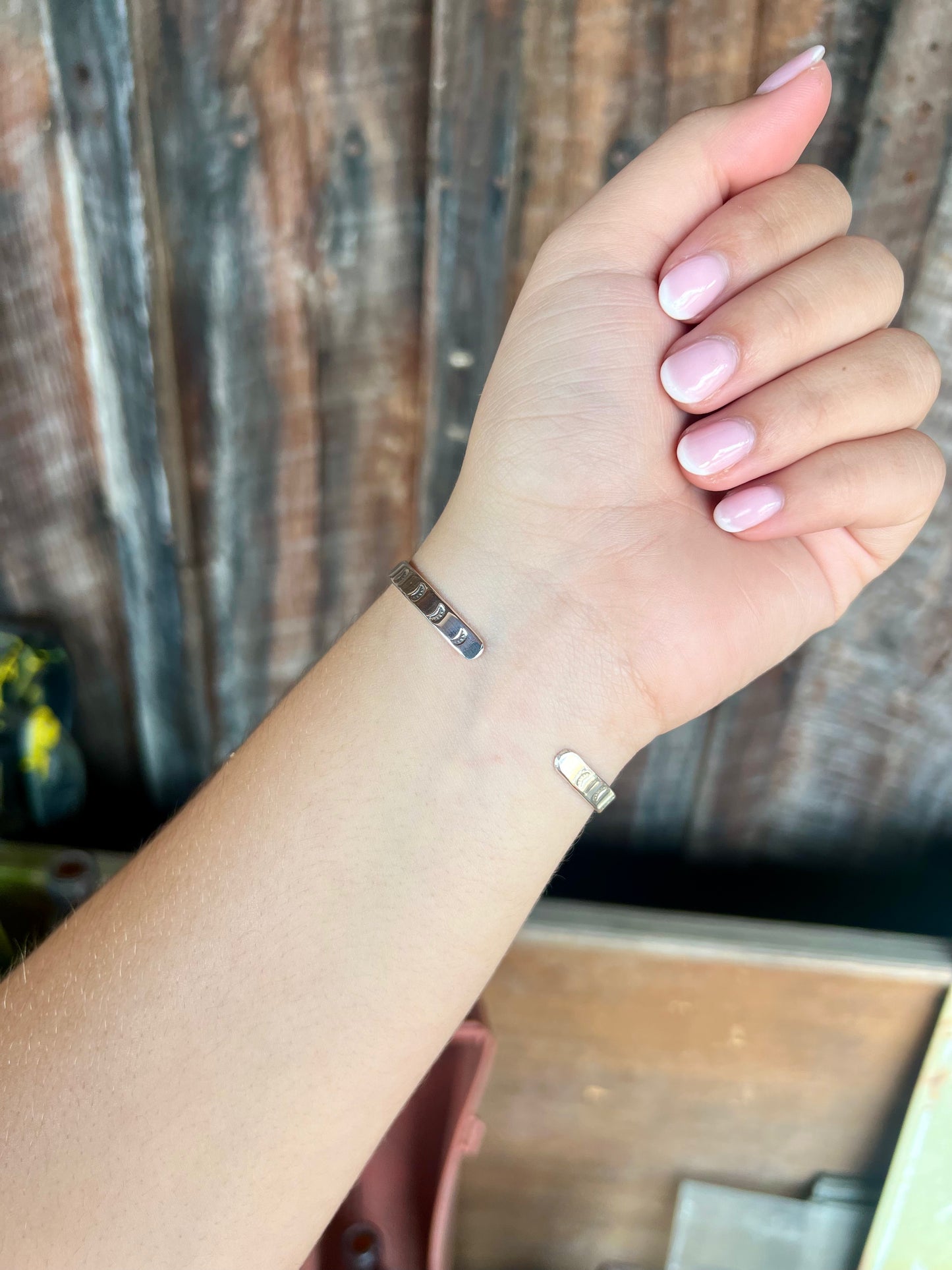 Navajo Sleeping Beauty Stud Cuff