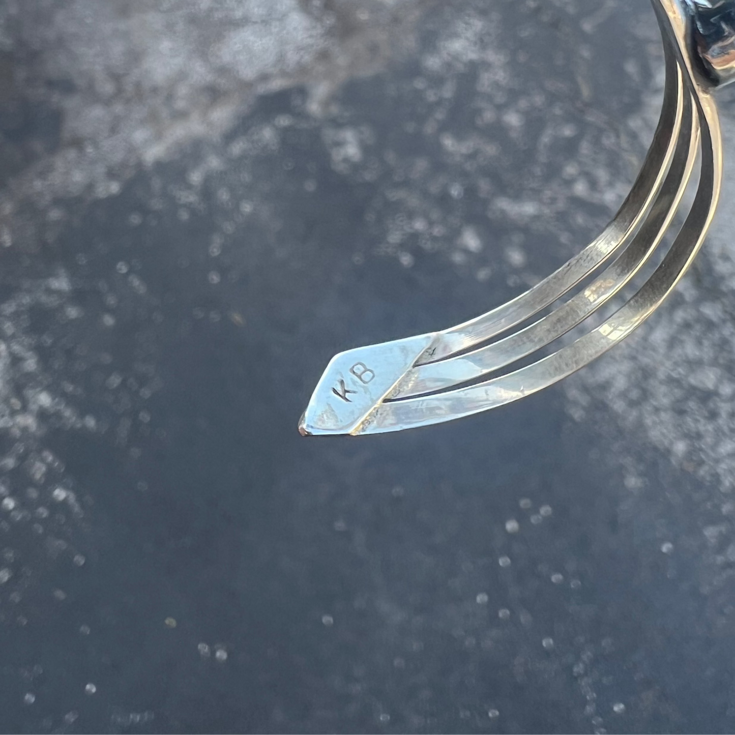 Genuine Turquoise and Coral Sterling Silver Sweater Bracelet