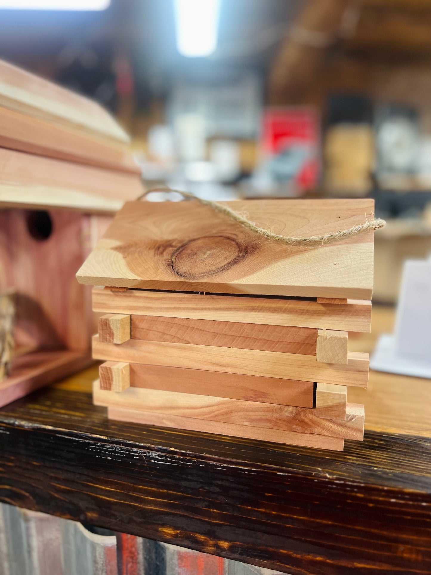 Local Kentucky Made Cedar Birdhouses