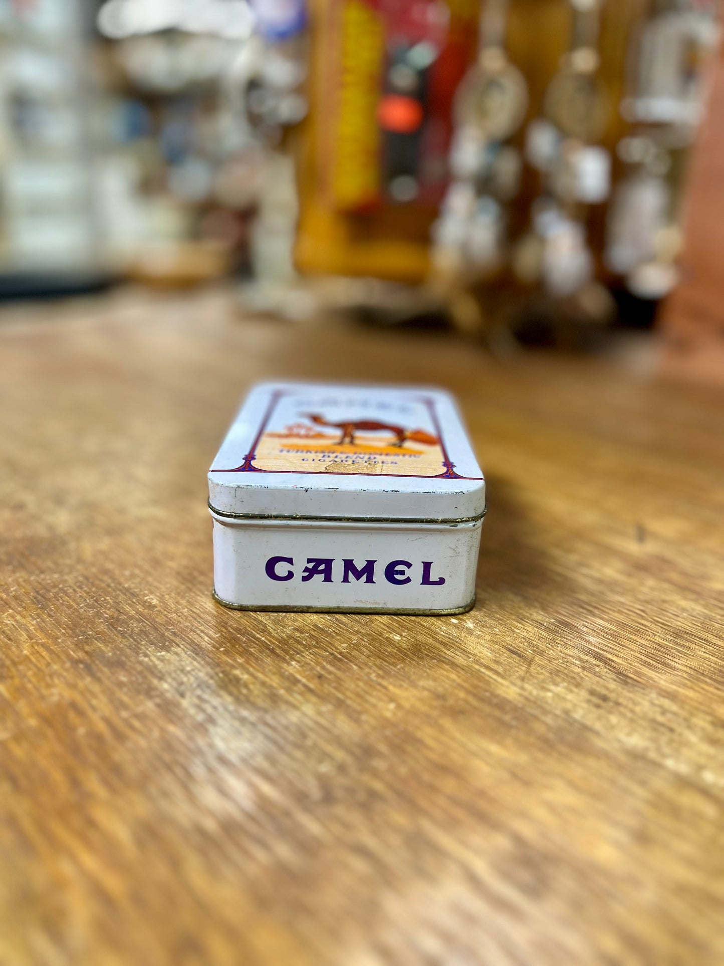 Vintage Camel Metal Tobacco Tin