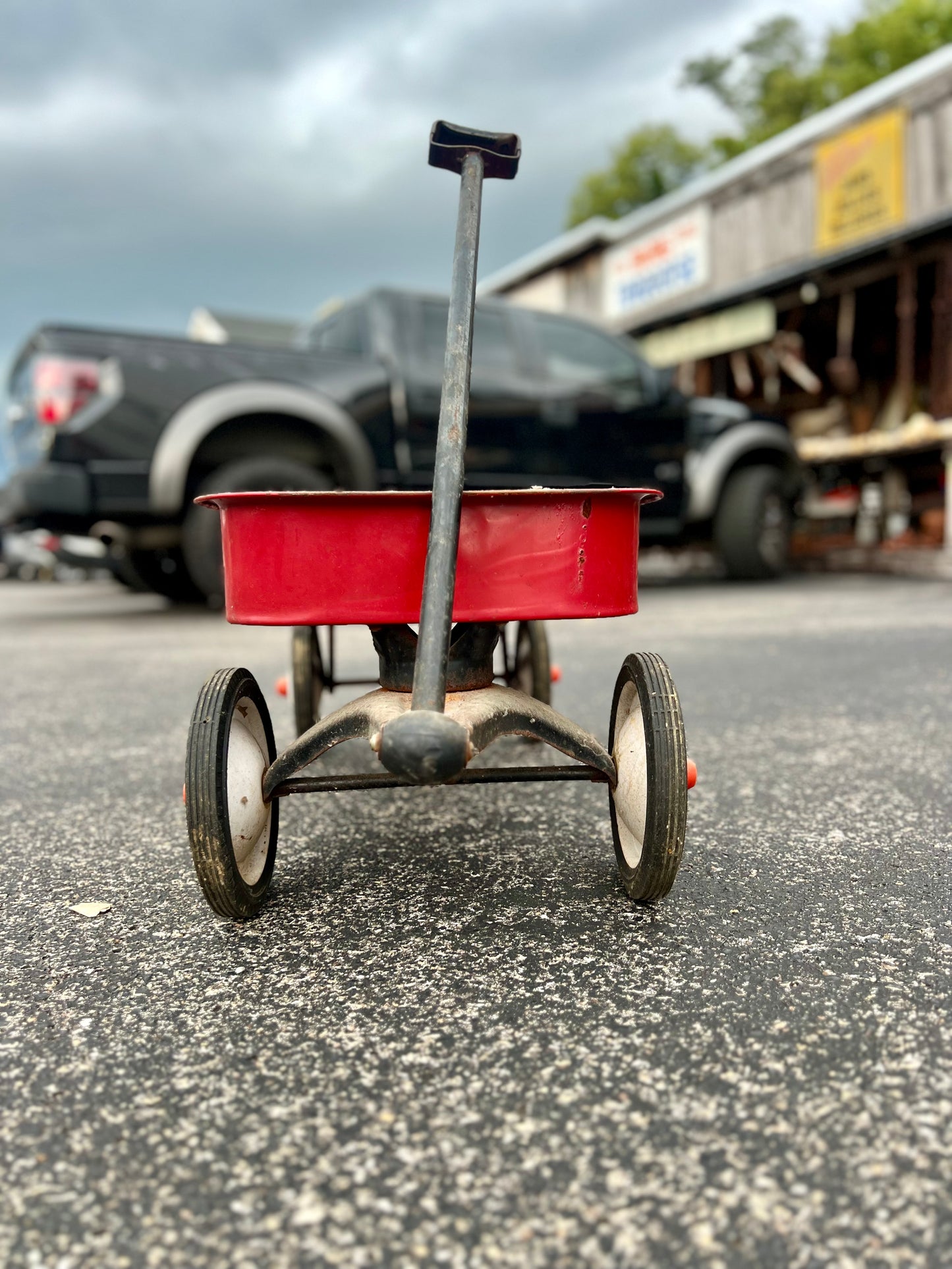 Vintage Radio Flyer Wagon 90 Metal