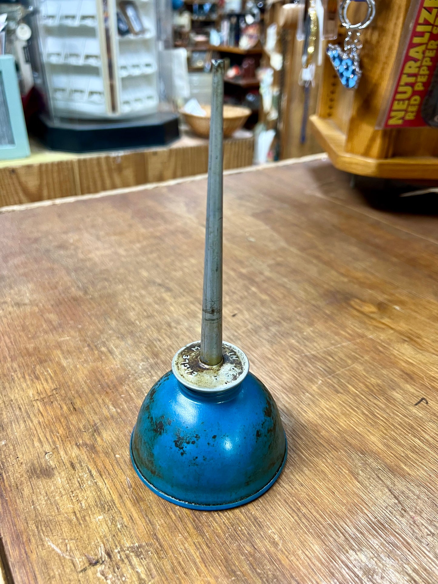 Eagle Oil Can - Blue