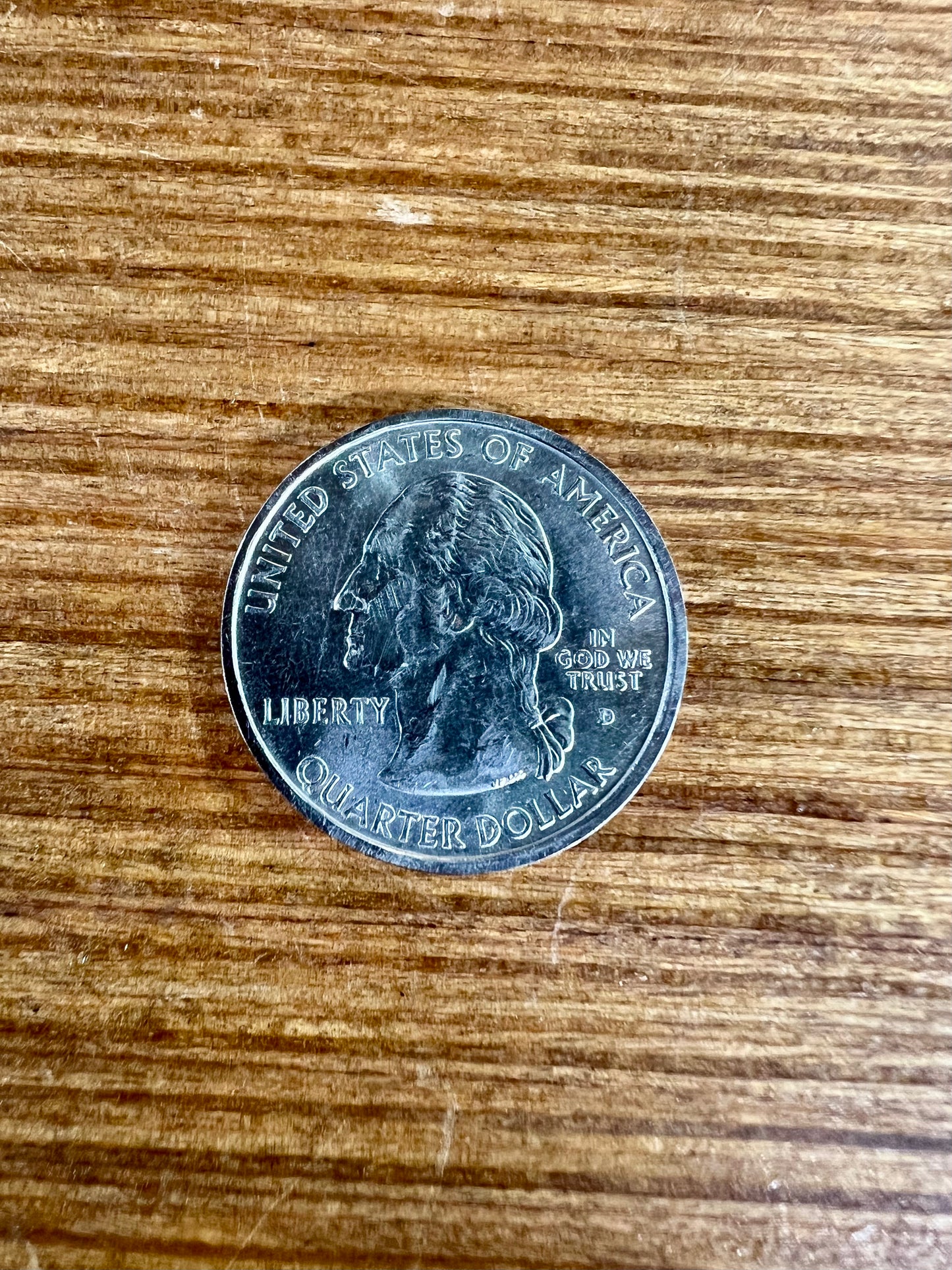 2000 New Hampshire Old Man of the Mountain Quarter D -Denver Mint