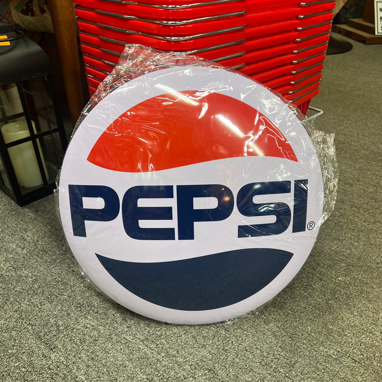 PEPSI 80's Style Dome Sign