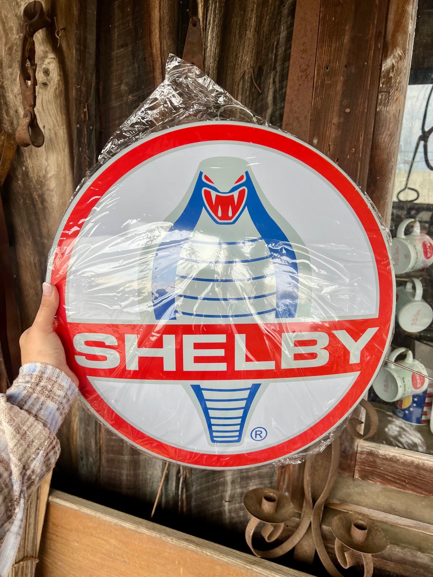 Shelby Cobra Dome Sign