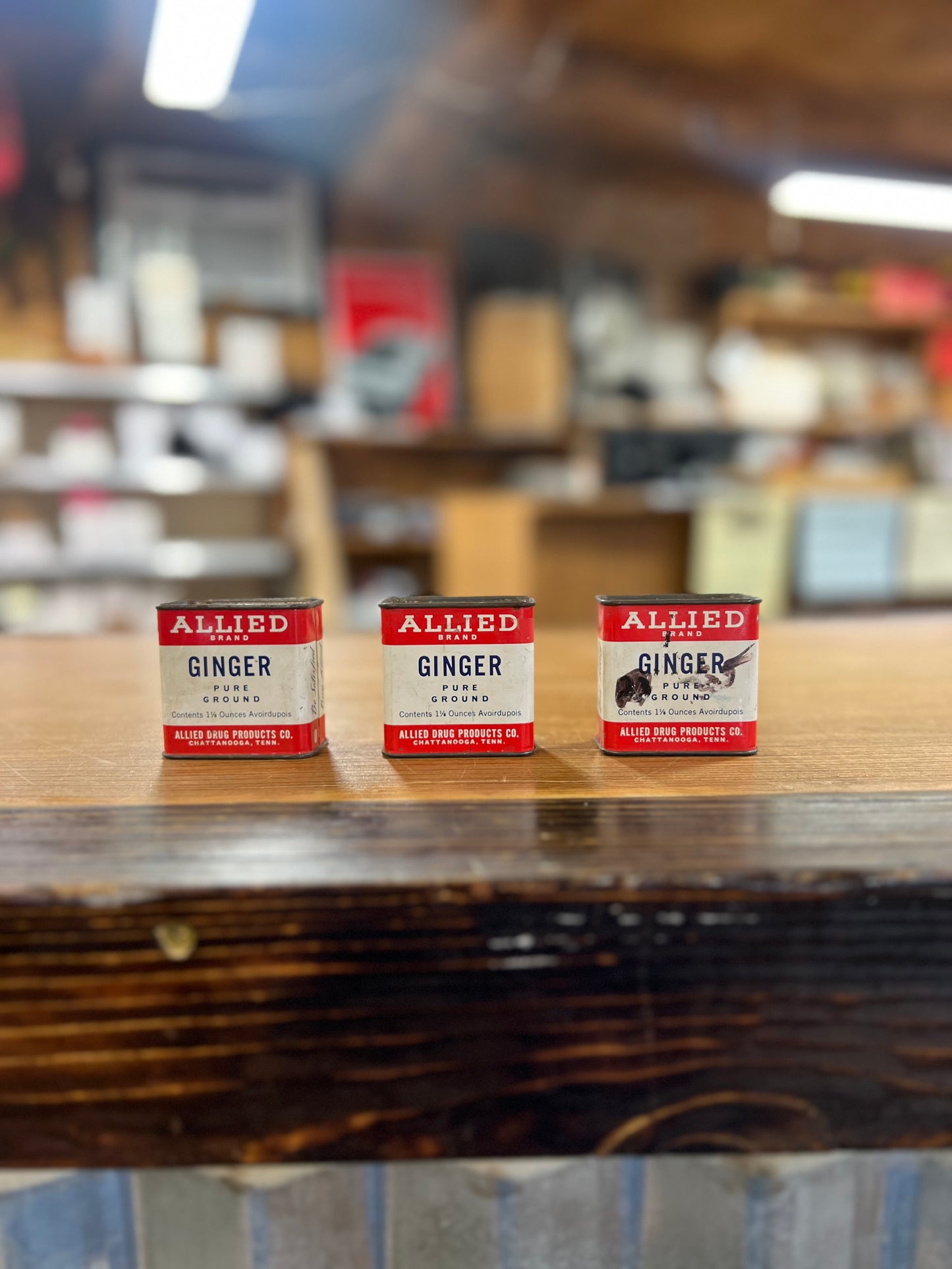 Vintage Allied Ginger Can