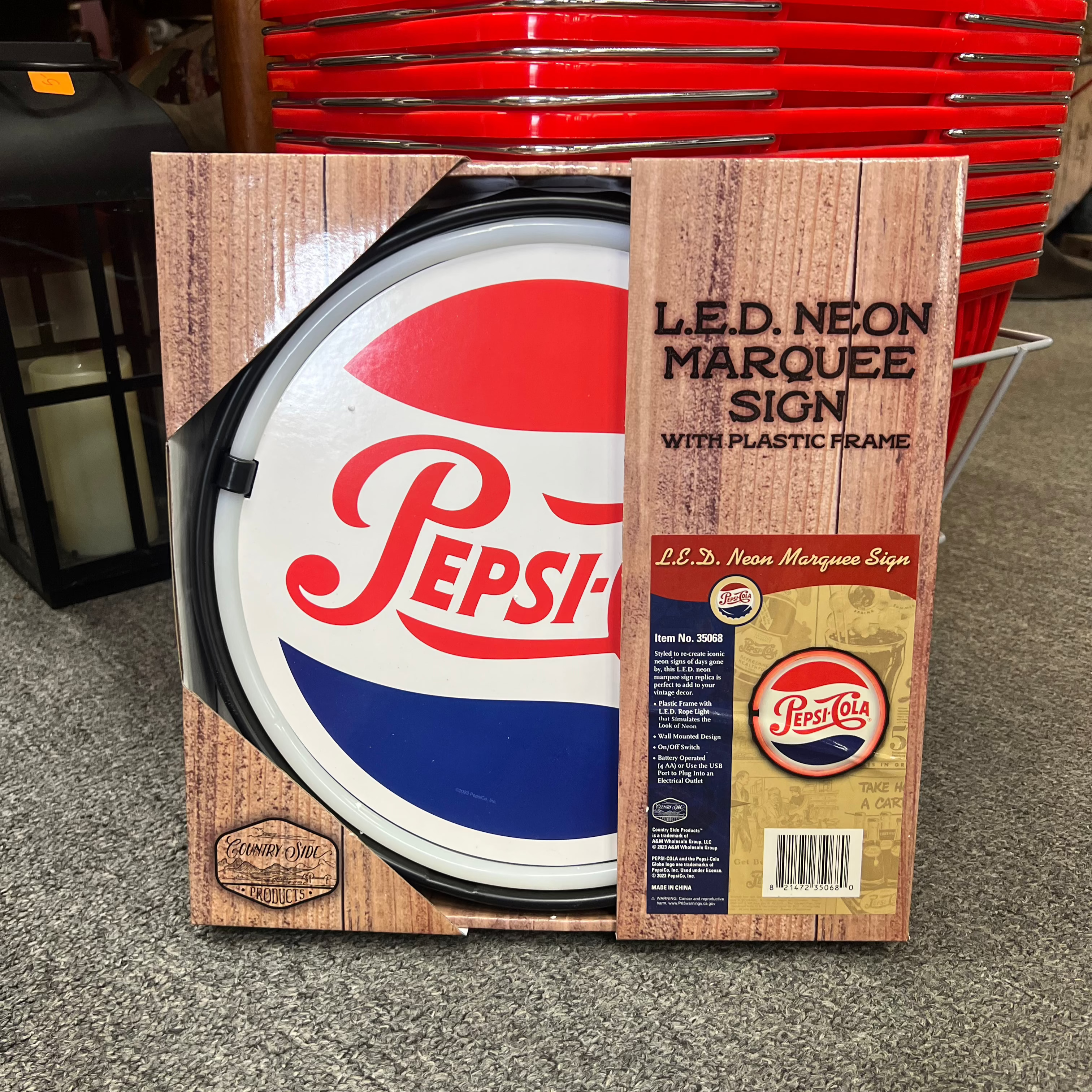 Pepsi-Cola Bottle Cap LED Neon Marquee Circle Rope Sign – The Olde Pepsi-Cola Bottle Cap LED Neon Marquee Circle Rope Sign – The Olde