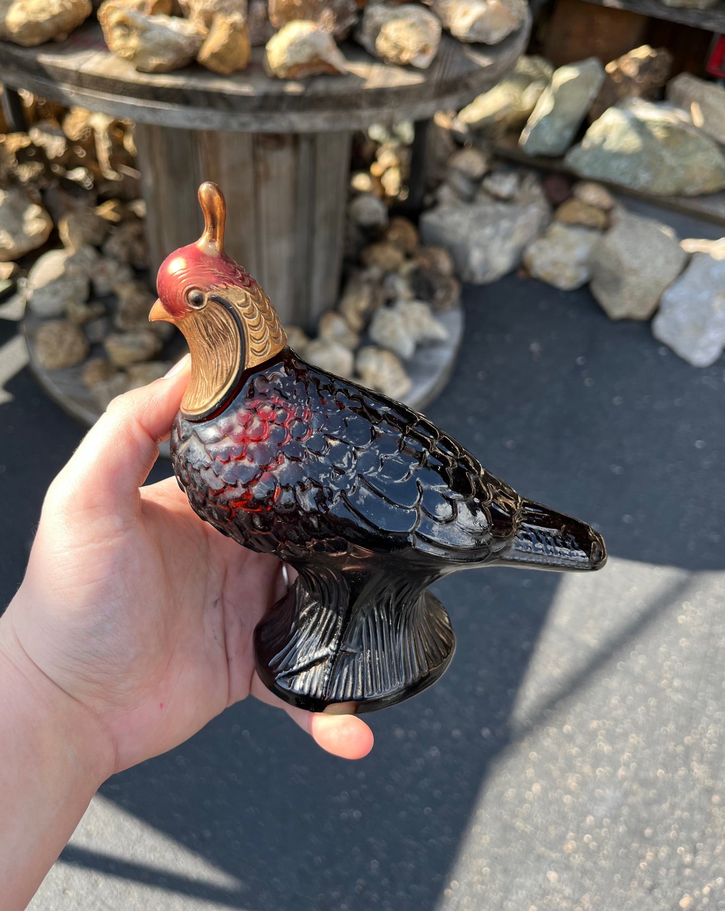 Avon Quail Decanter Full Bottle