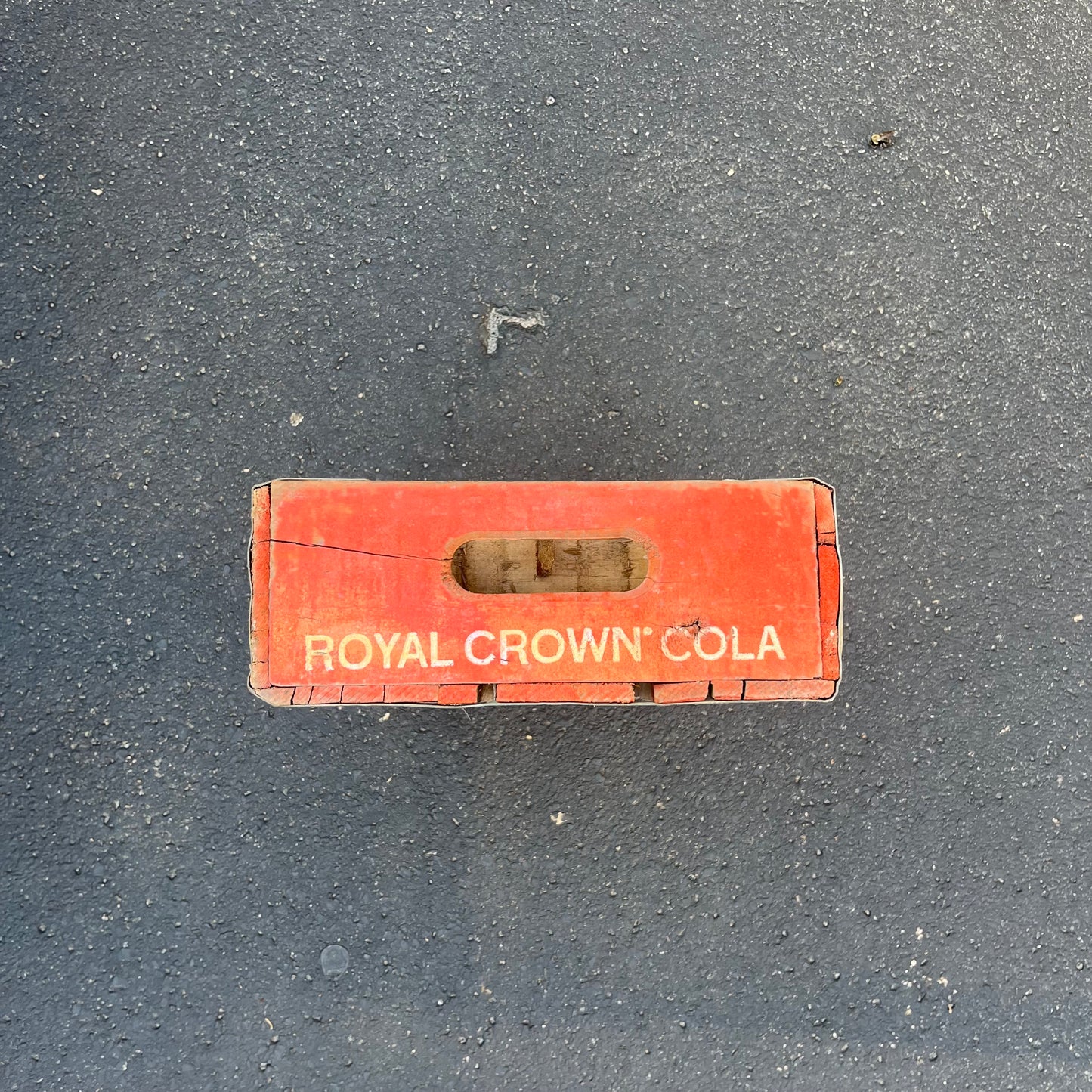 RC Royal Crown Cola Red Crate