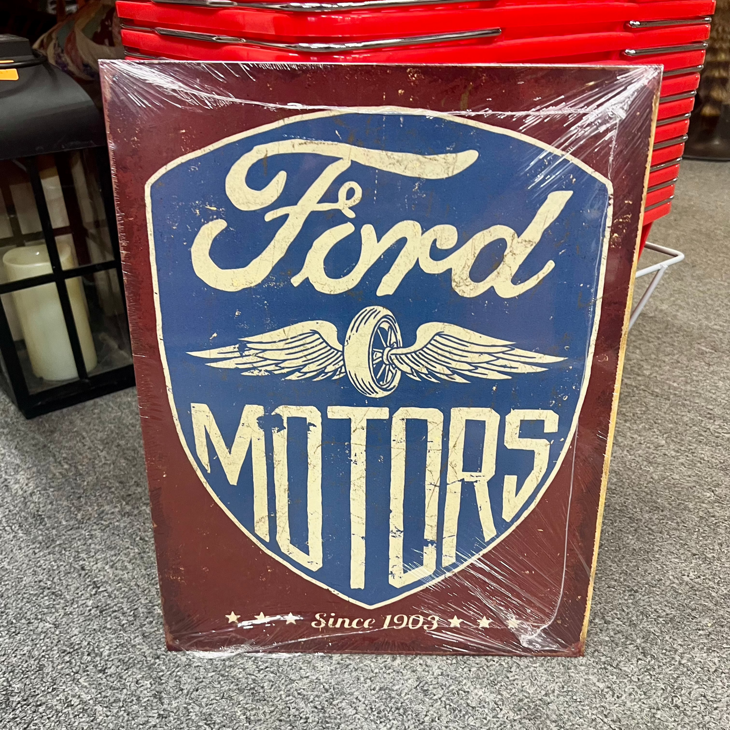 Ford Motors Metal Sign