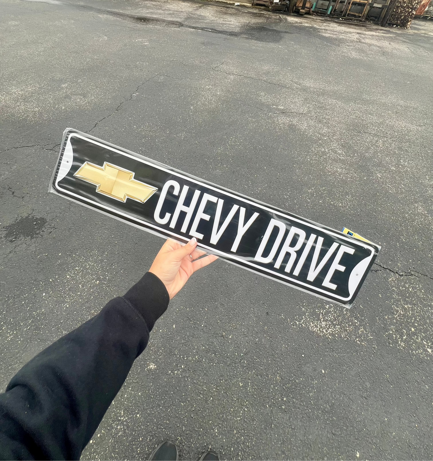 Chevy Drive Metal Street Sign