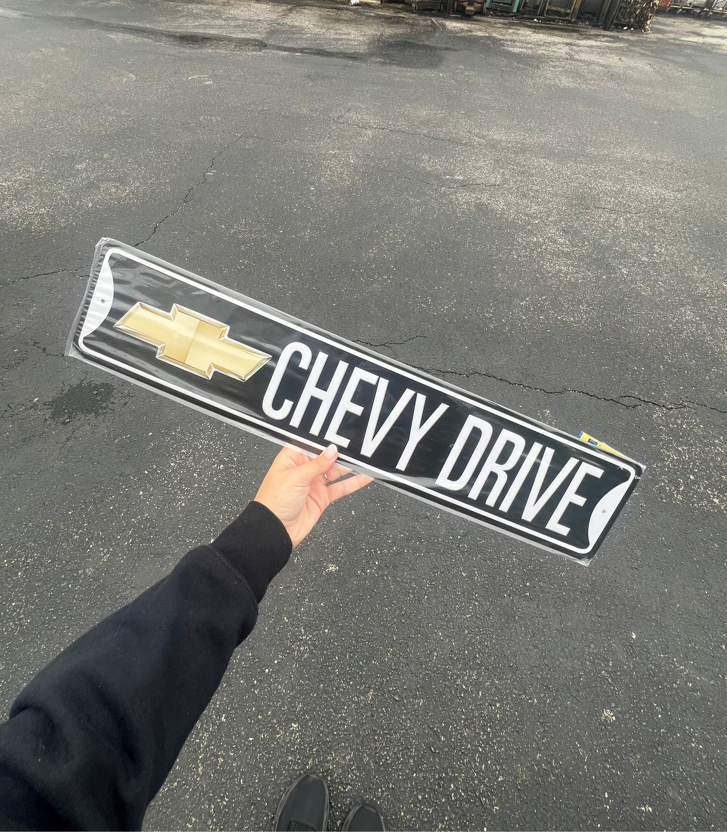 Chevy Drive Metal Street Sign