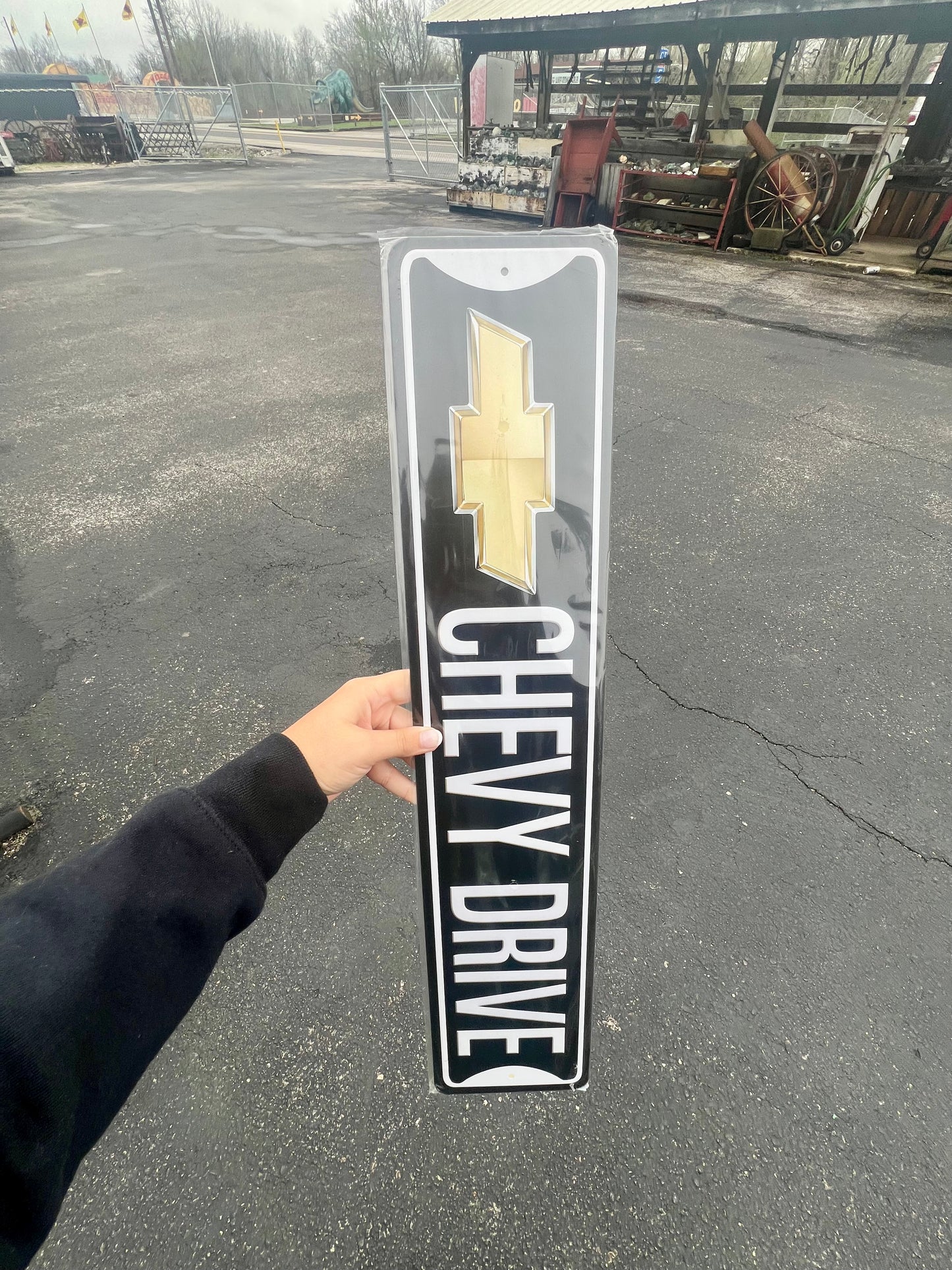 Chevy Drive Metal Street Sign