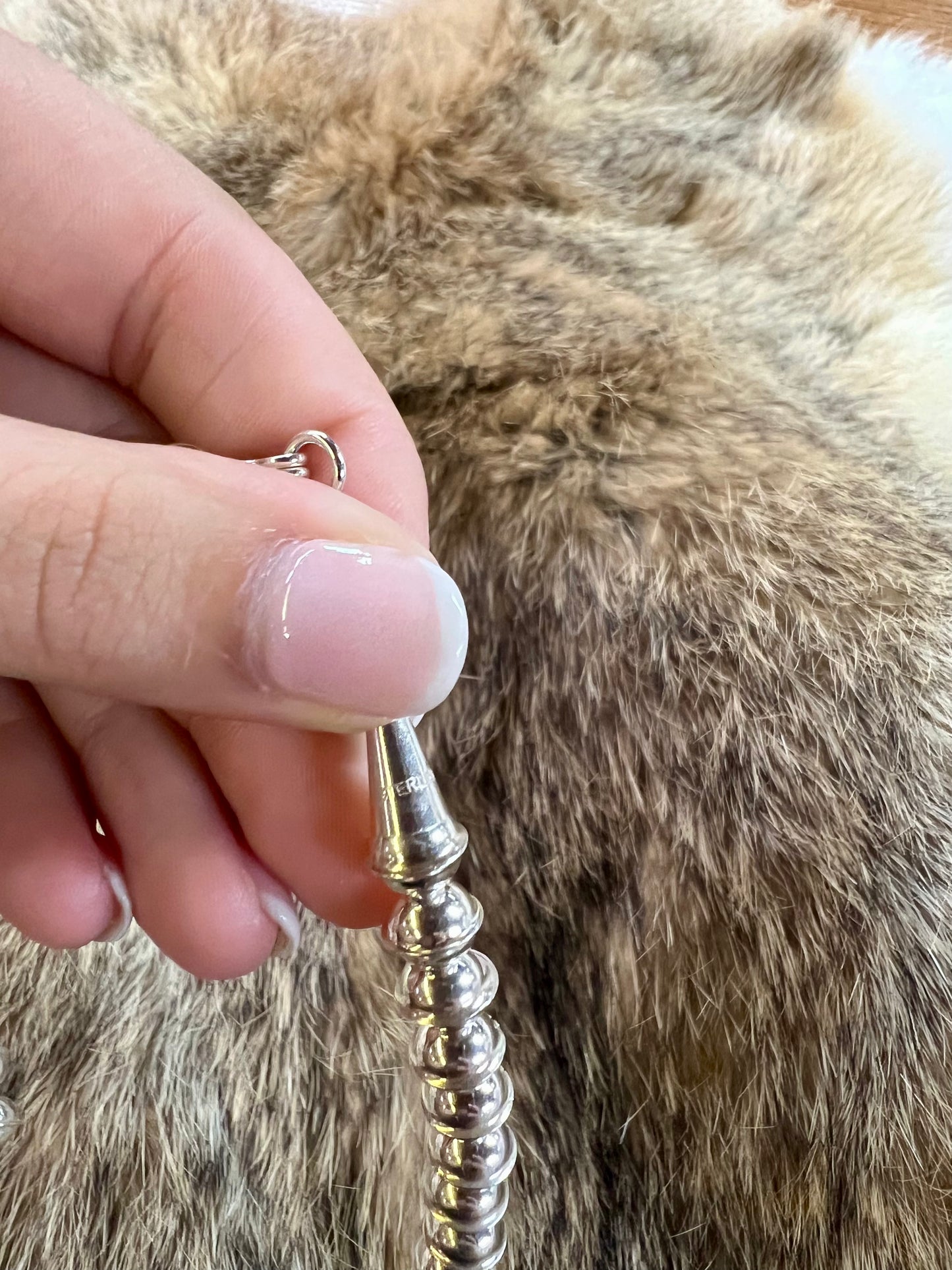 The Lil Sleeping Beauty Squash Blossom Necklace