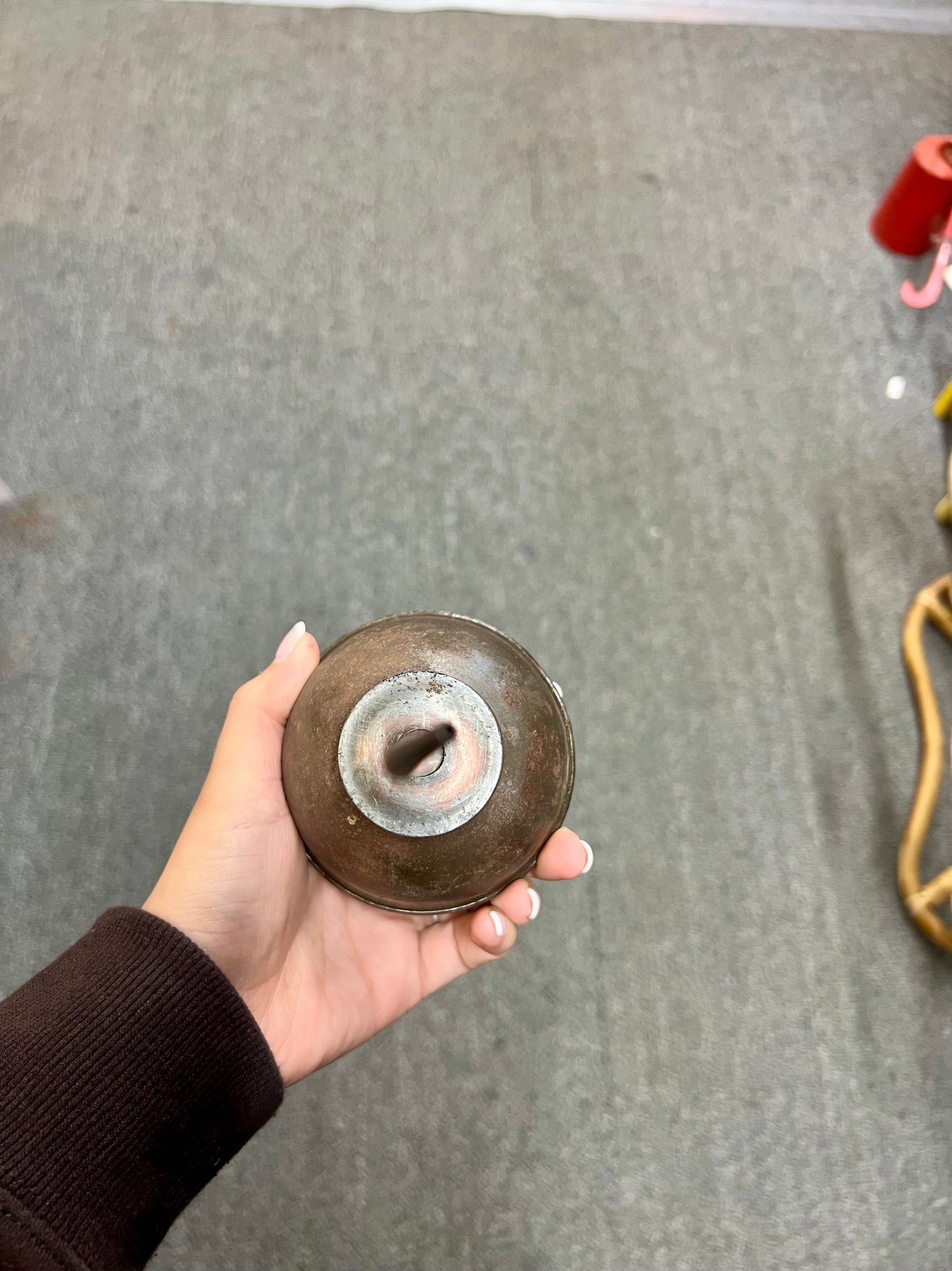 Vintage Thumb Oiler with Angled Spout