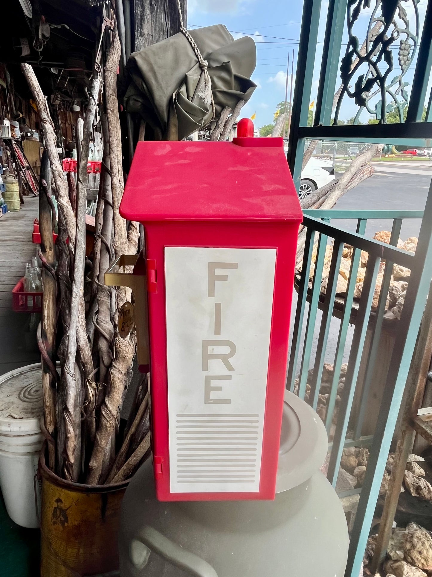 Old Fire Box Telephone