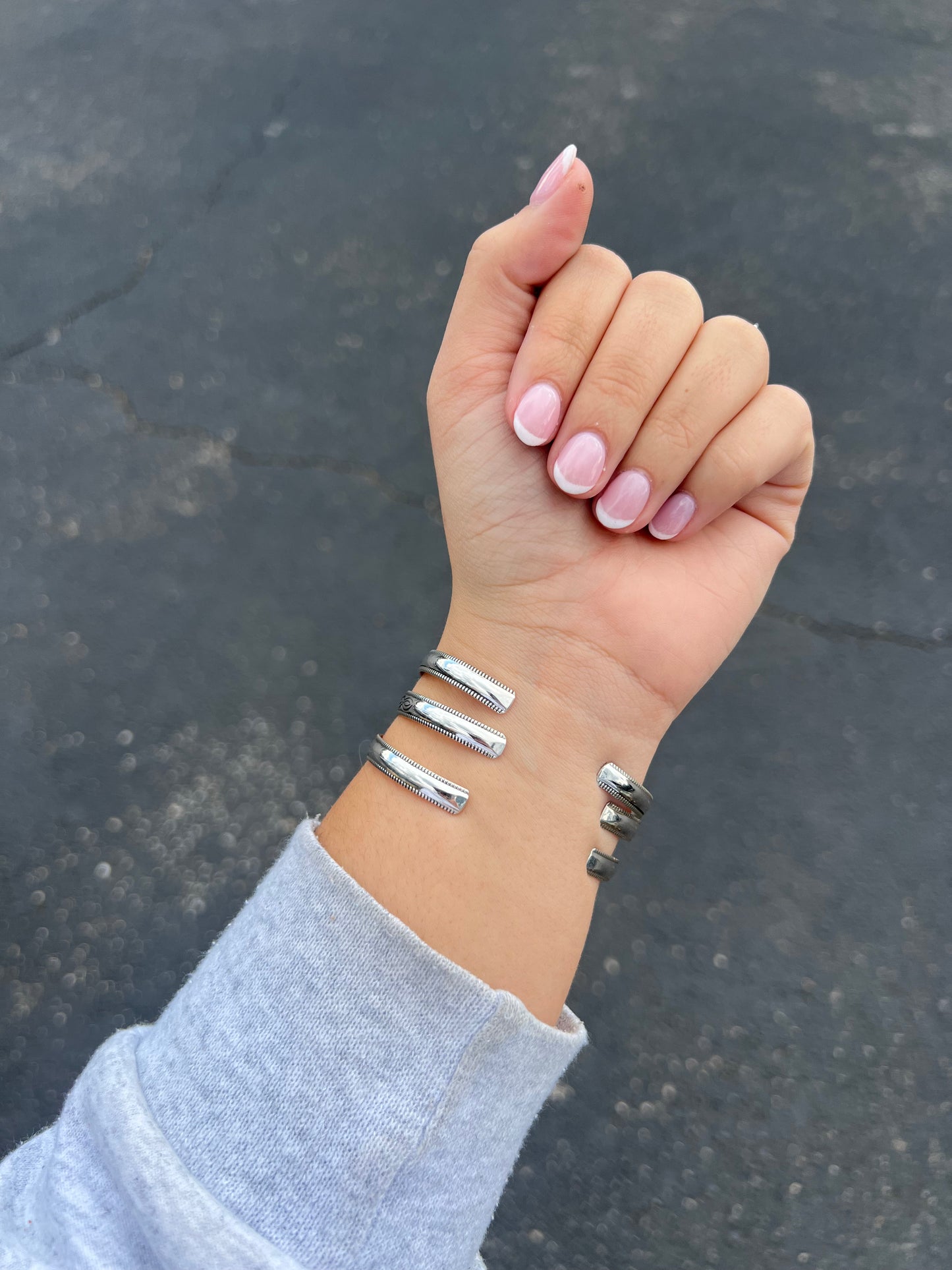 The Liz Sterling Silver Cuff