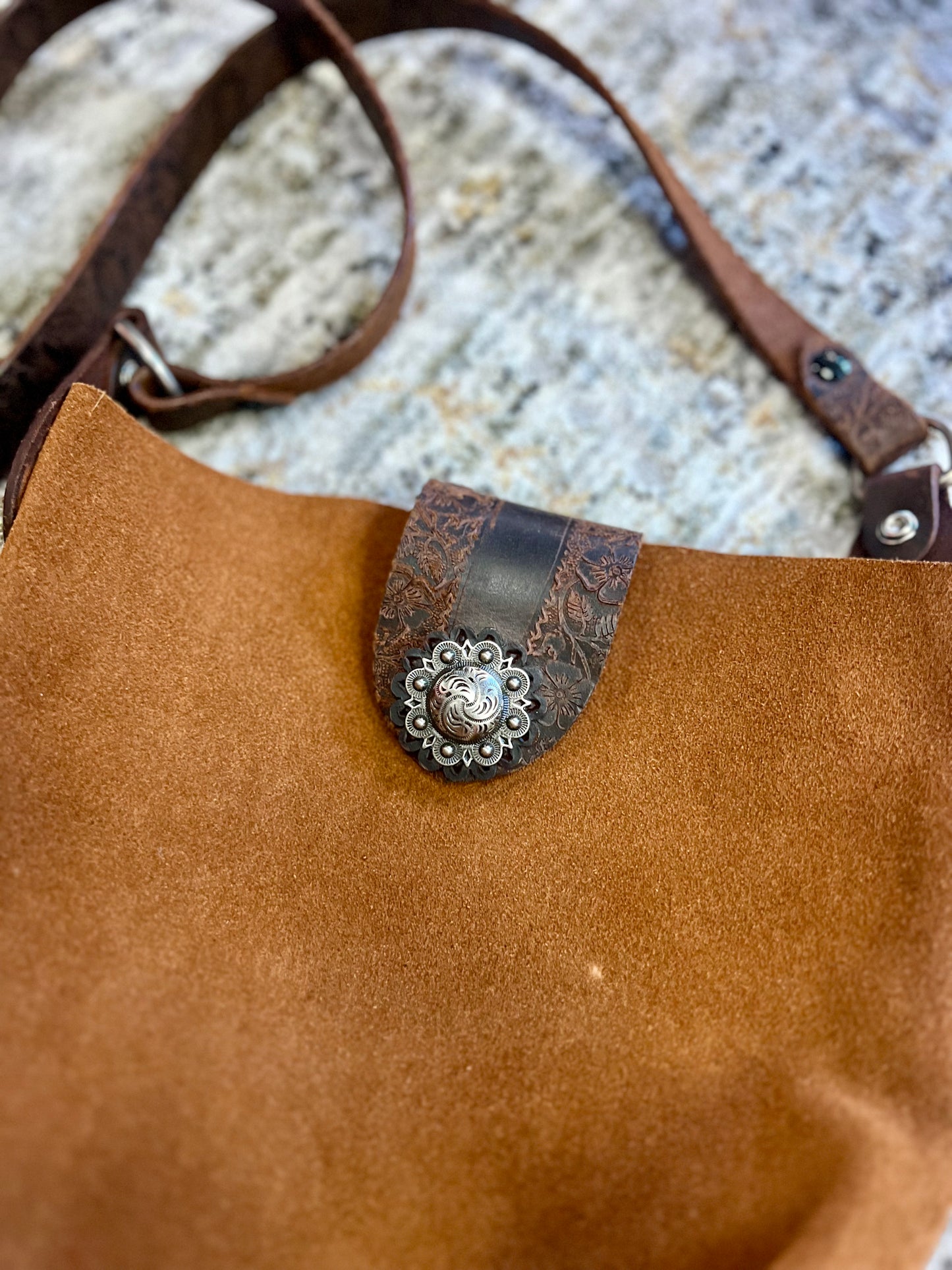 Genuine Leather Handmade Crossbody Bag