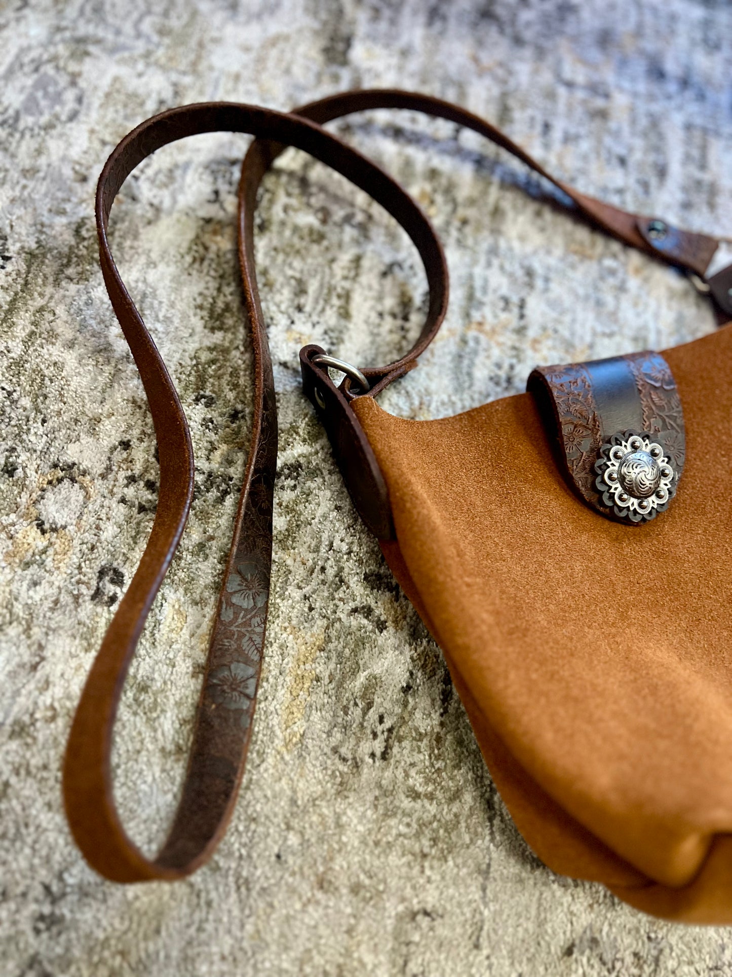 Genuine Leather Handmade Crossbody Bag