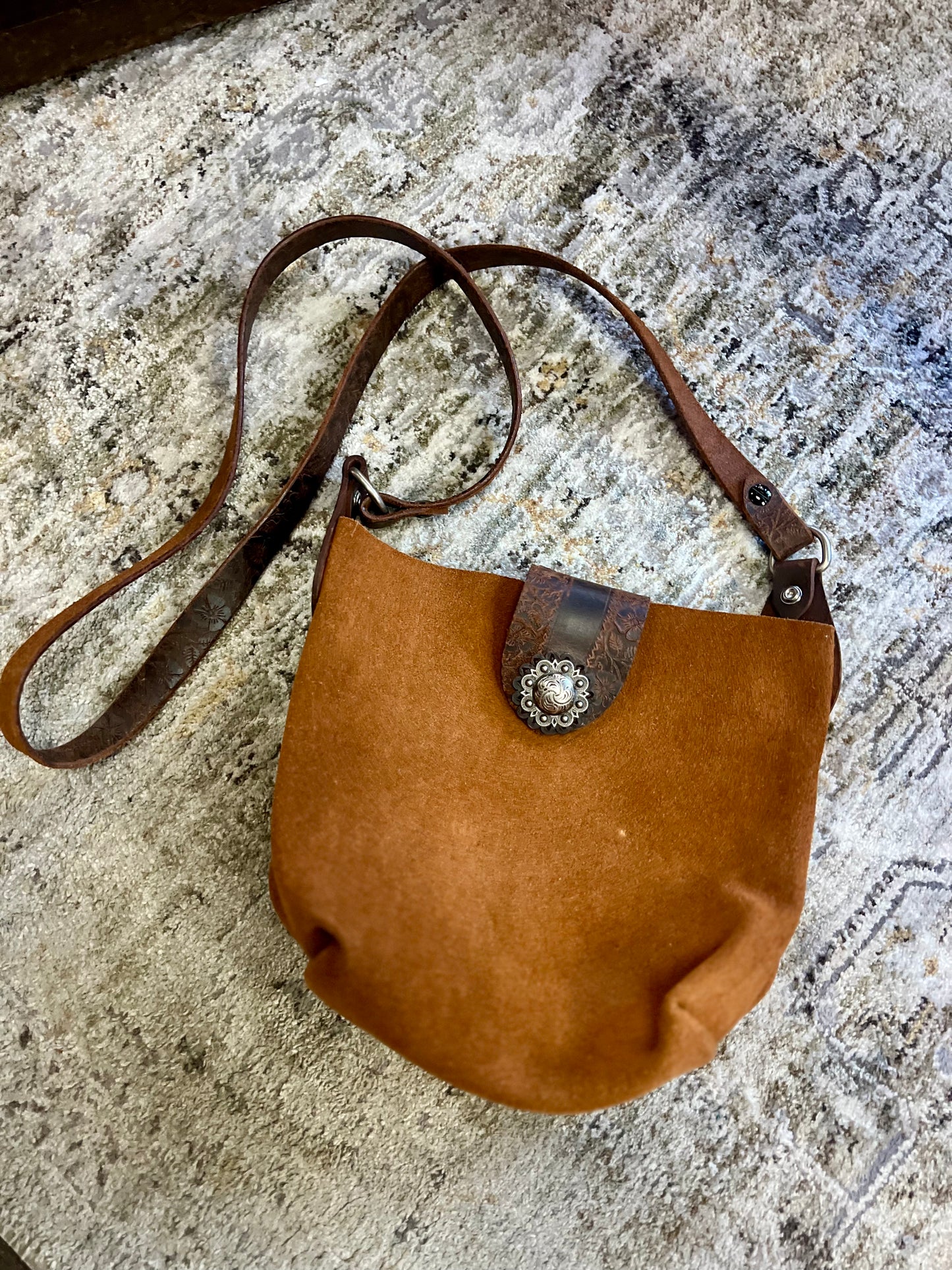 Genuine Leather Handmade Crossbody Bag