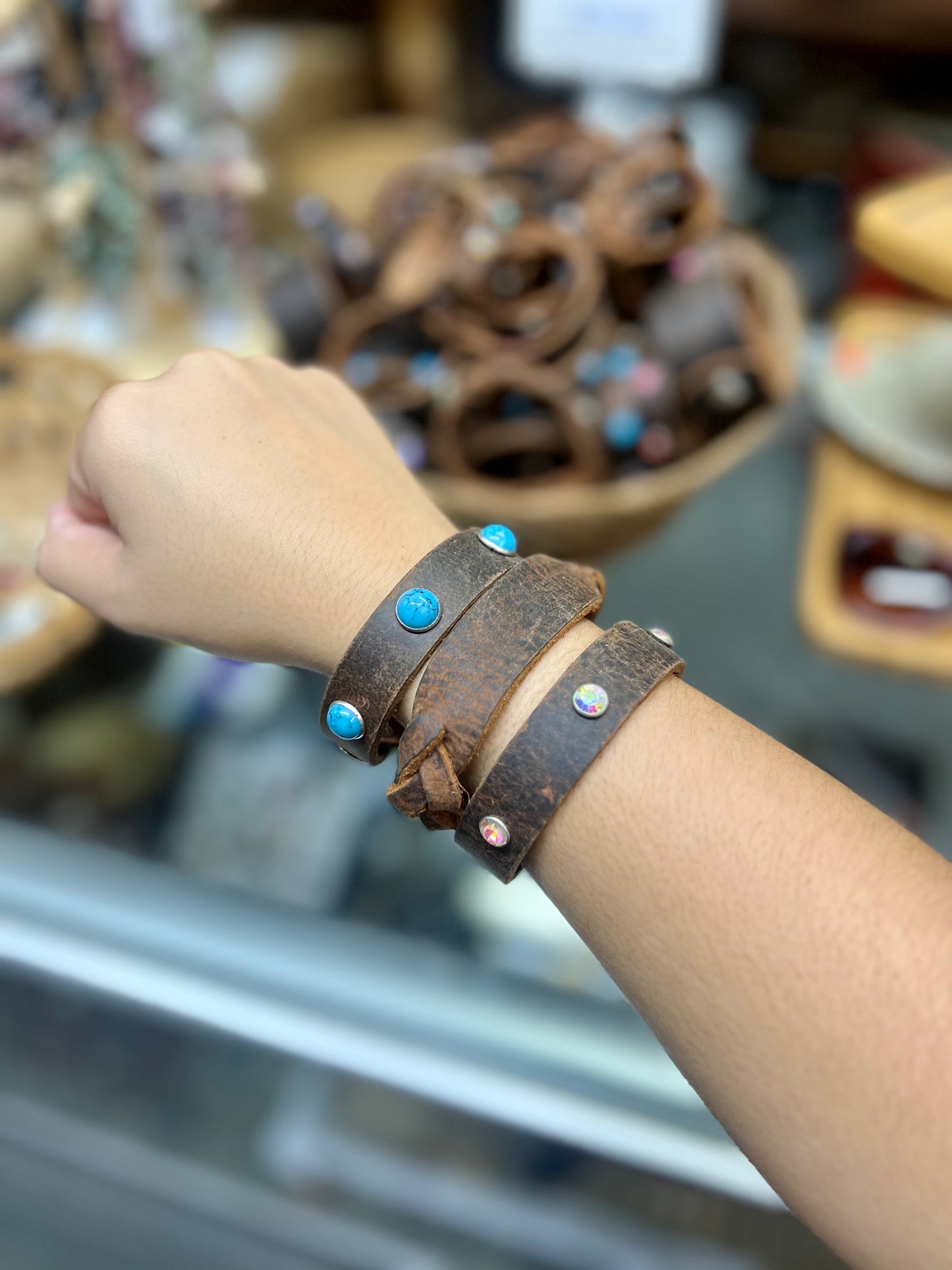 Leather Bracelets