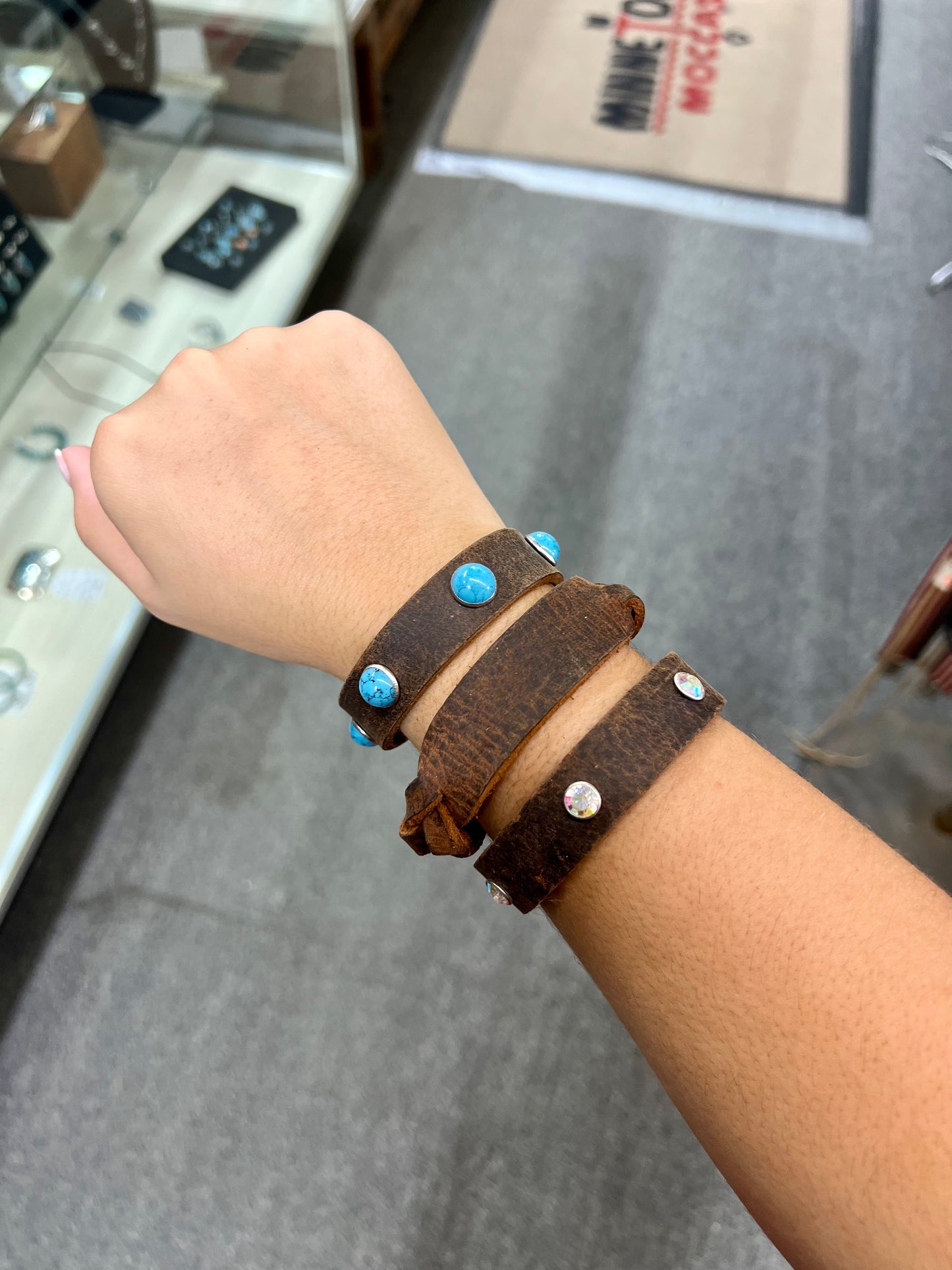 Leather Bracelets