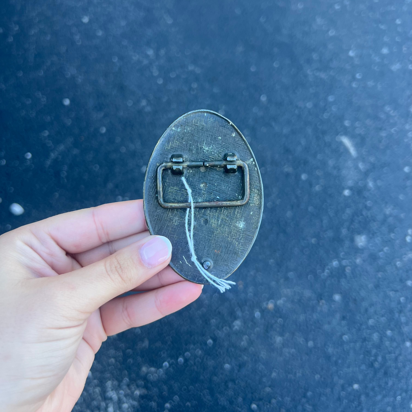 Vintage Flower Belt buckle