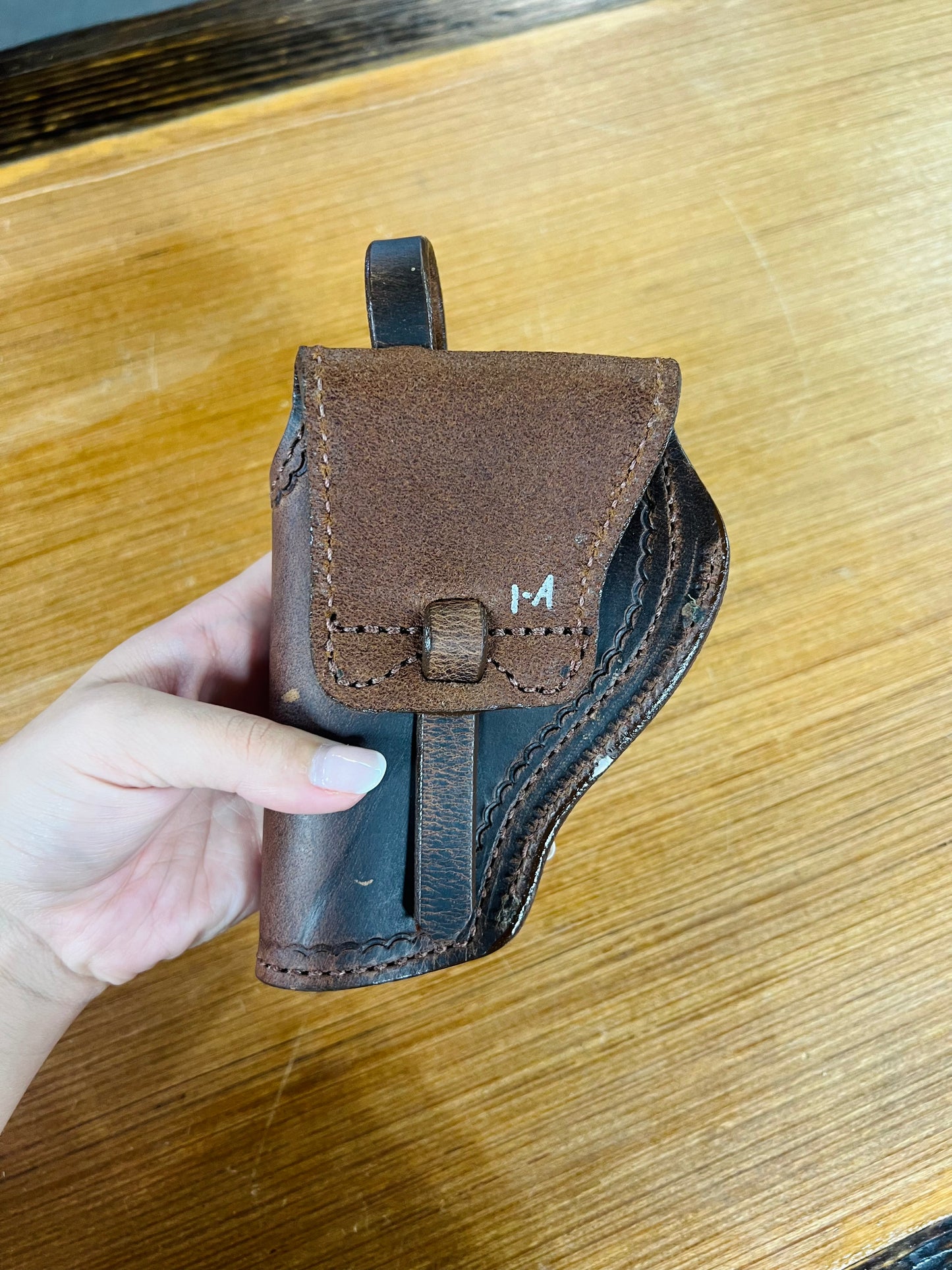 Genuine Leather Holster for Small Revolvers 5" - Local Amish Made