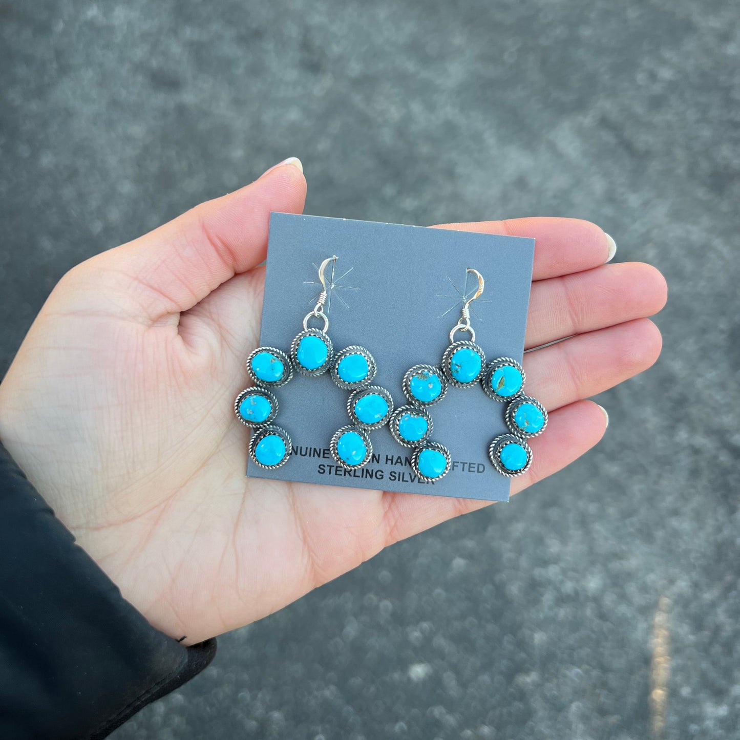 Naja Kingman Turquoise Earrings